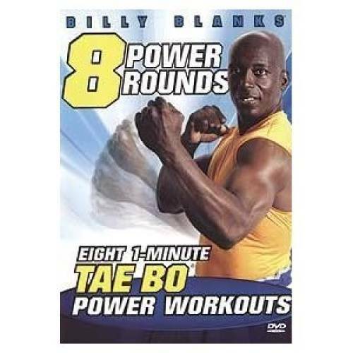 Billy Blanks 8 Power Rounds: Eight 1-Minute Tae Bo Power Workouts – VERY GOOD