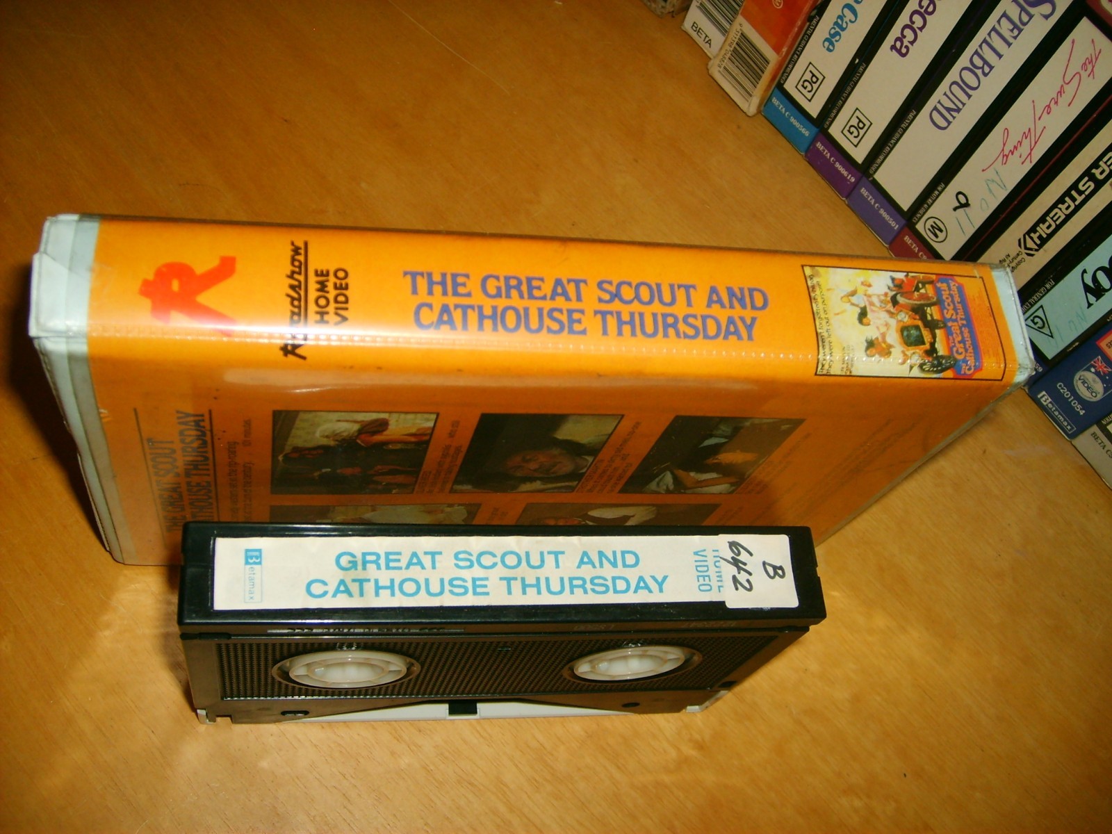 The Great Scout & Cathouse Thursday – 1976 Pre Cert Roadshow – BETAMAX – Not Vhs