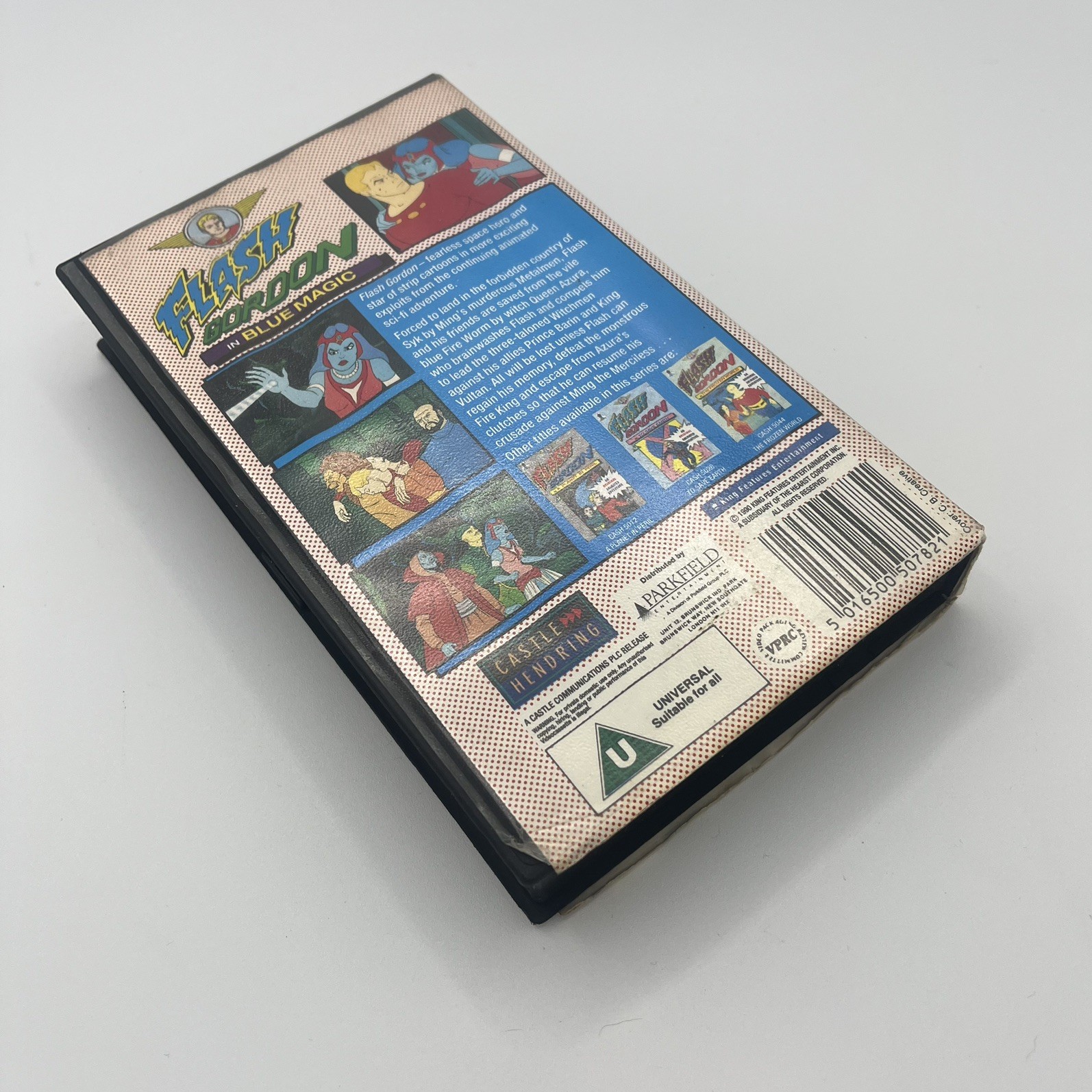 Flash Gordon in Blue Magic Animated Adventure VHS video 1990 Ming Sci Fi Barin