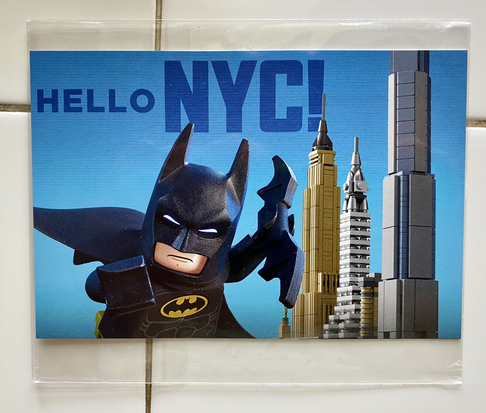 THE LEGO BATMAN MOVIE/FILM LIMITED EDITION Gift Set & Mini Figure DVD/Blu-Ray