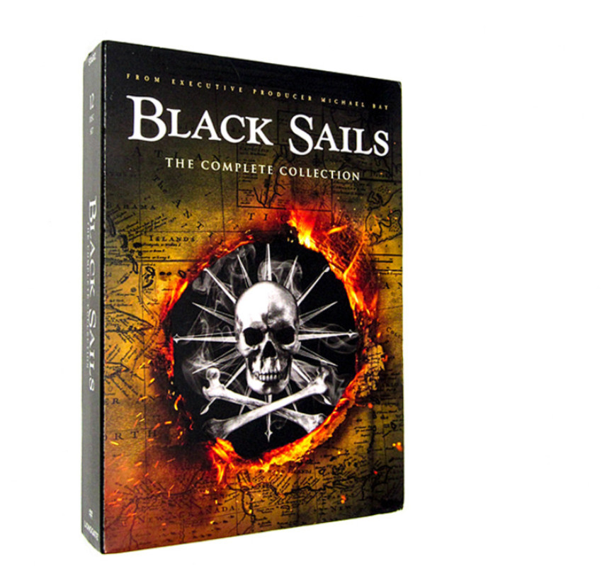 Black Sails: The Complete Collection (DVD) Seasons 1-4 NEW Sealed, Free Shipping