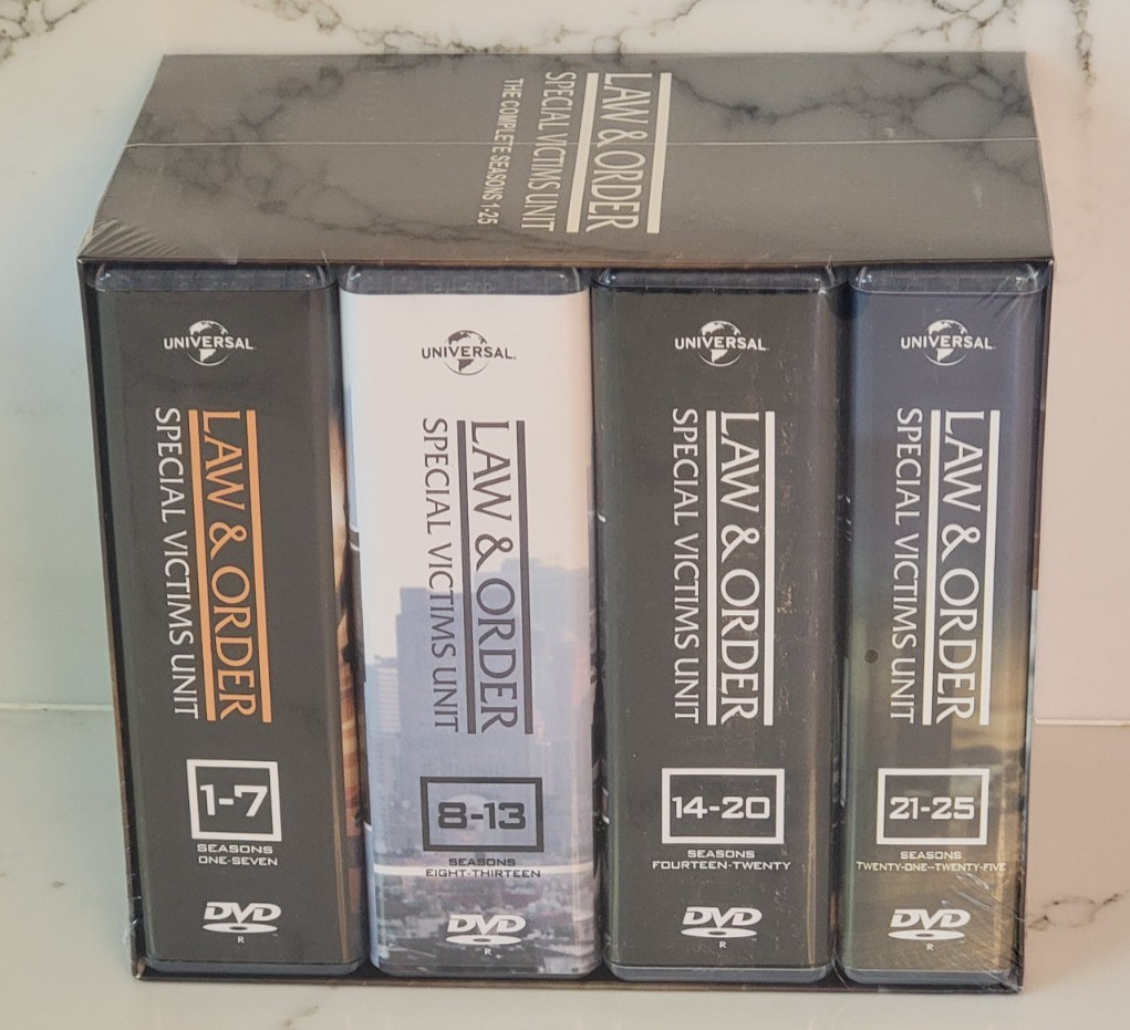 LAW & ORDER SVU The Complete Series Seasons 1-25 ( DVD SET ) Brand New Sealed
