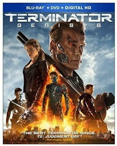 Terminator Genisys (Blu-ray + DVD + Digital HD) – Blu-ray – GOOD