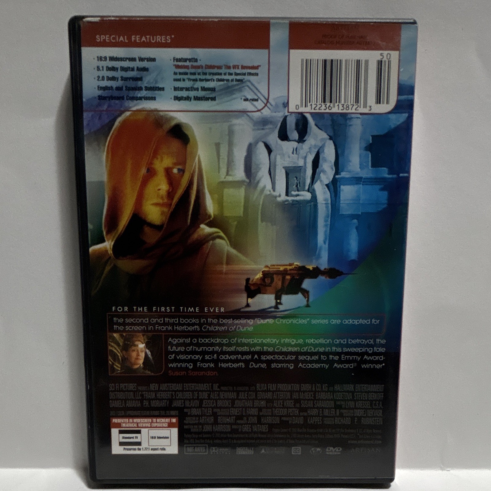 Frank Herbert’s Children of Dune (DVD, 2003, Widescreen) Alec Newman