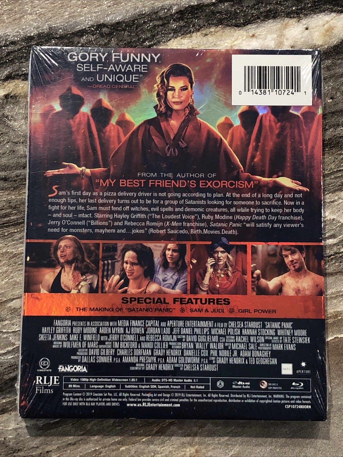 Satanic Panic 2019 Blu-ray Jerry O’ Connell Rebecca Romijn New Sealed