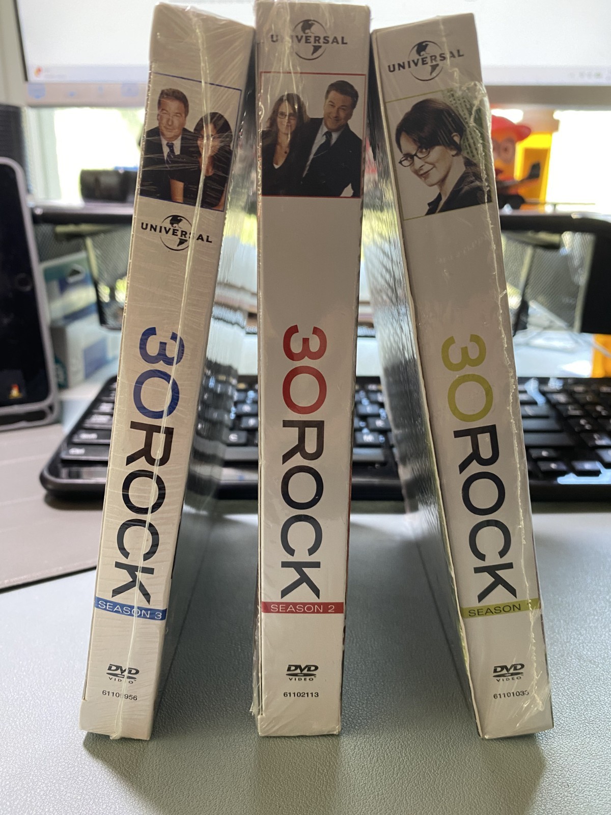 30 Rock: Season 1 2 3 (DVD) NEW Factory Sealed Seasons One Two Three (1846)