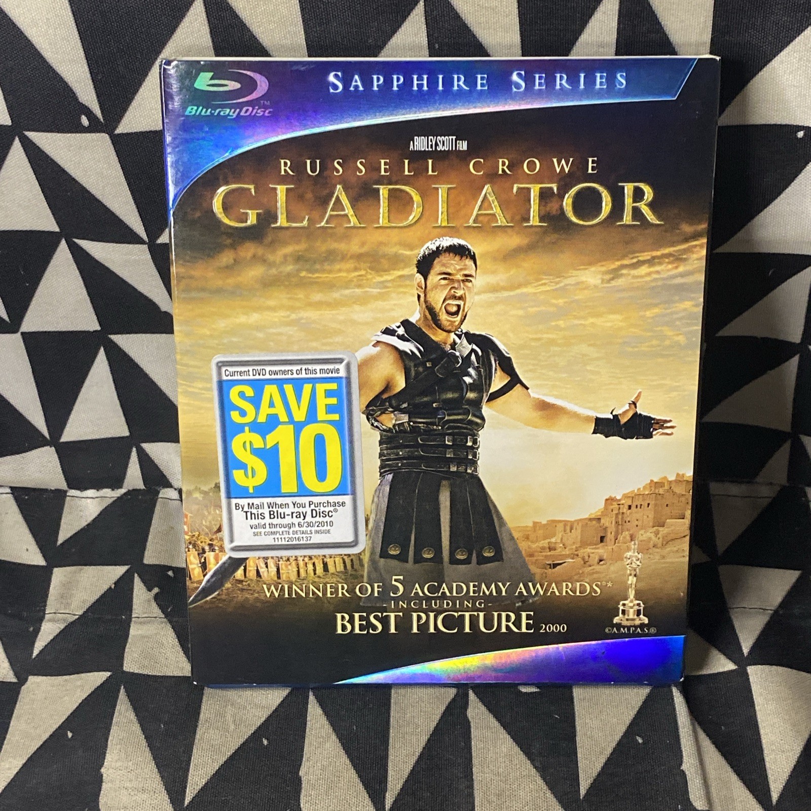 Gladiator (Sapphire Series) Blu-ray 2 Disc Set w/ Slip Cover
