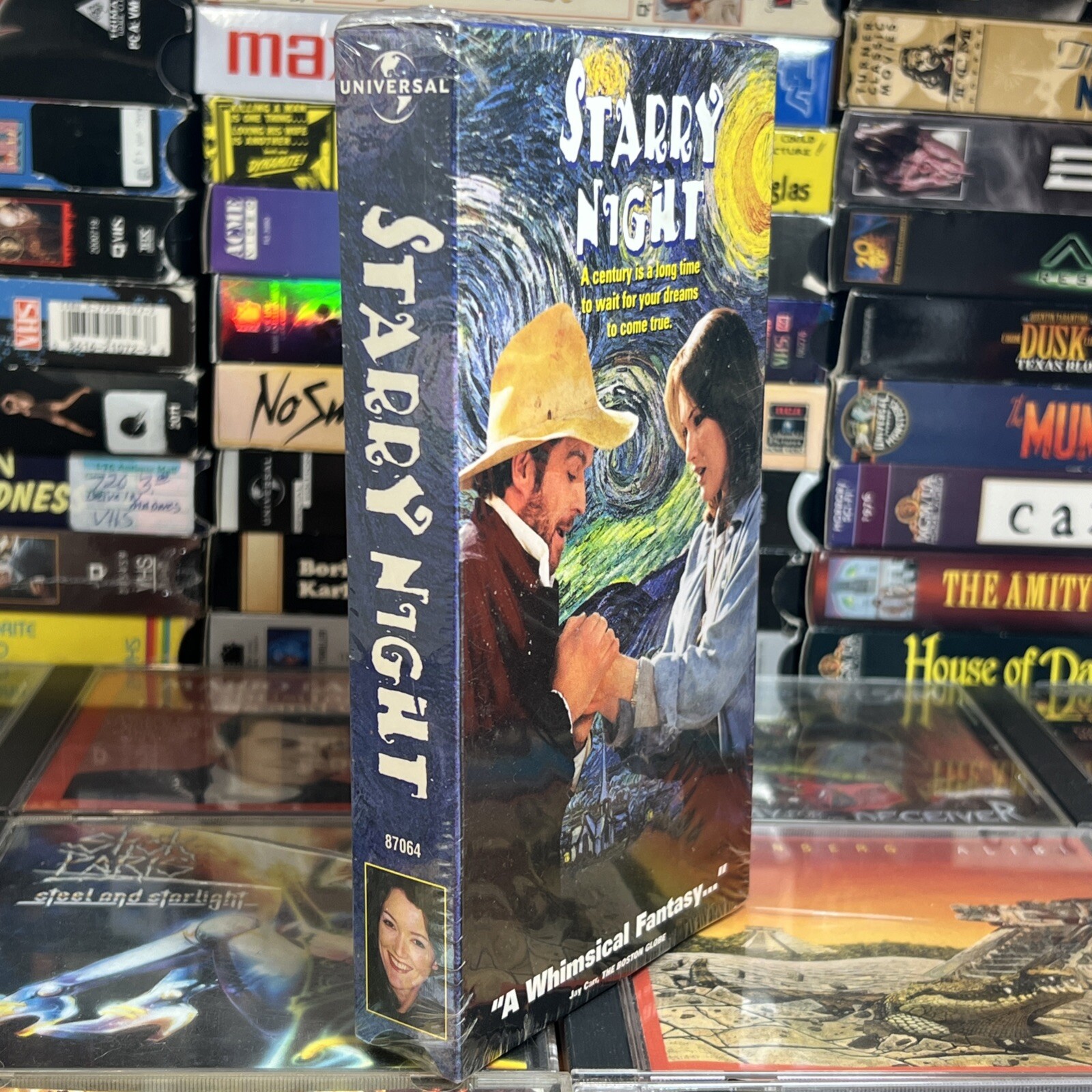 Starry Night 1999 VHS Factory Sealed w/ Stamps Vincent Van Gogh Romantic Comedy