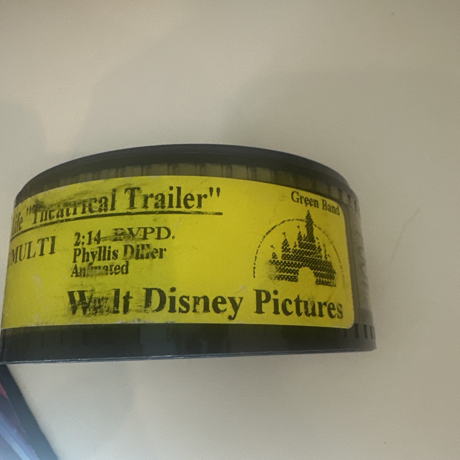 🎞️ A Bug’s Life Disney Pixar 35mm Theatrical Trailer Film Reel Grail