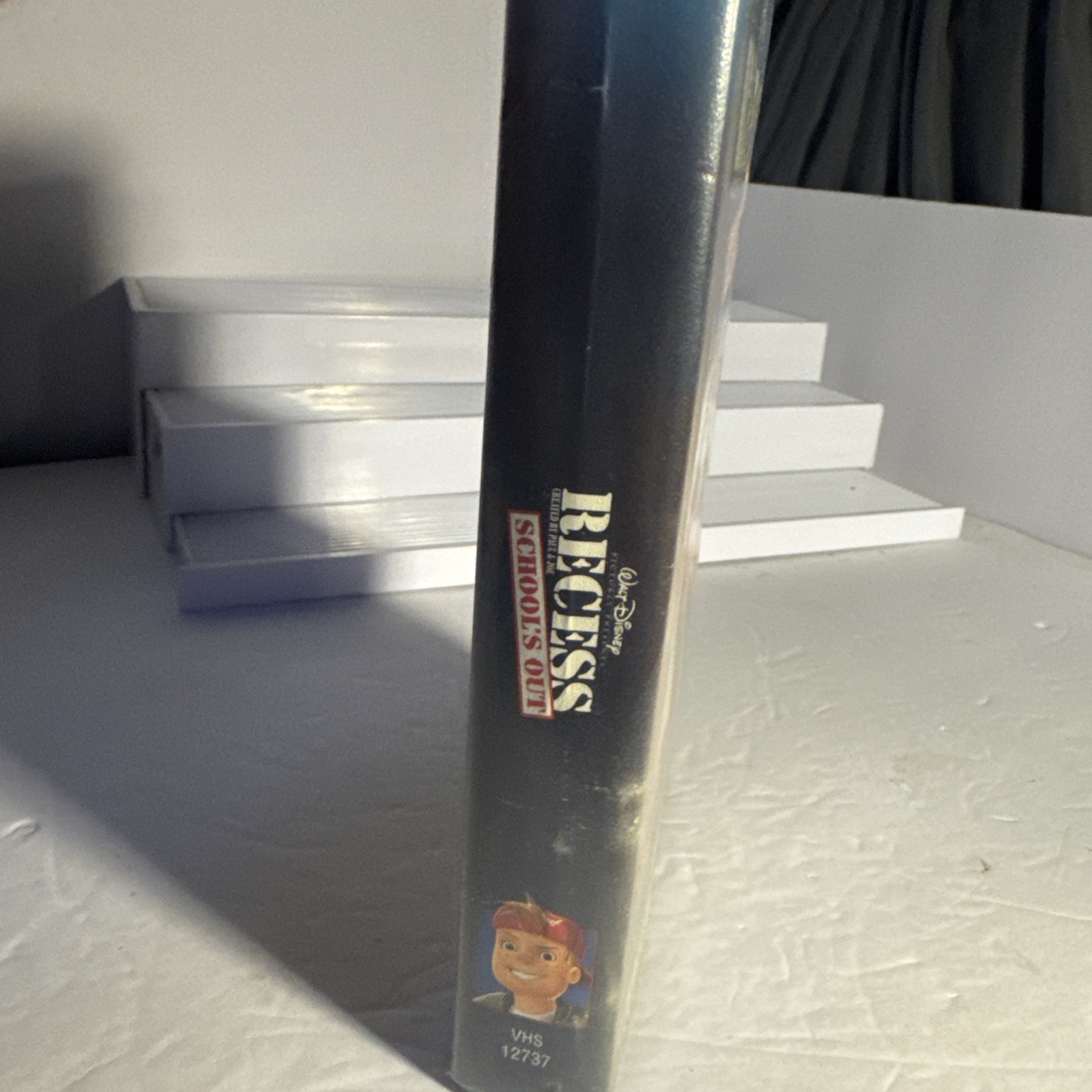 Recess School’s Out Saving The World VHS Clamshell Case Walt Disney Vintage Tape