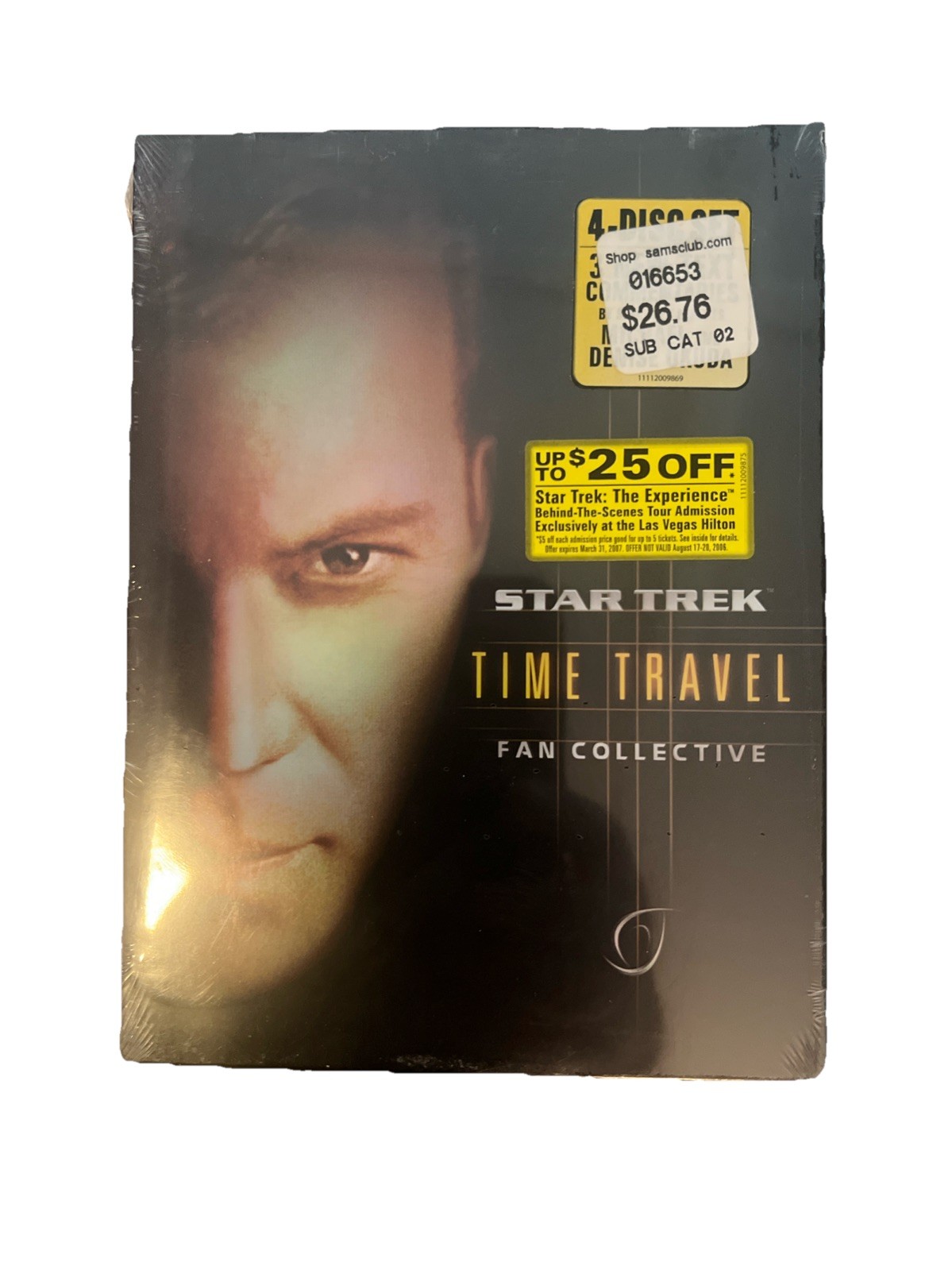 Star Trek Fan Collective Time Travel DVD Box Set Sci-Fi Series Collection New