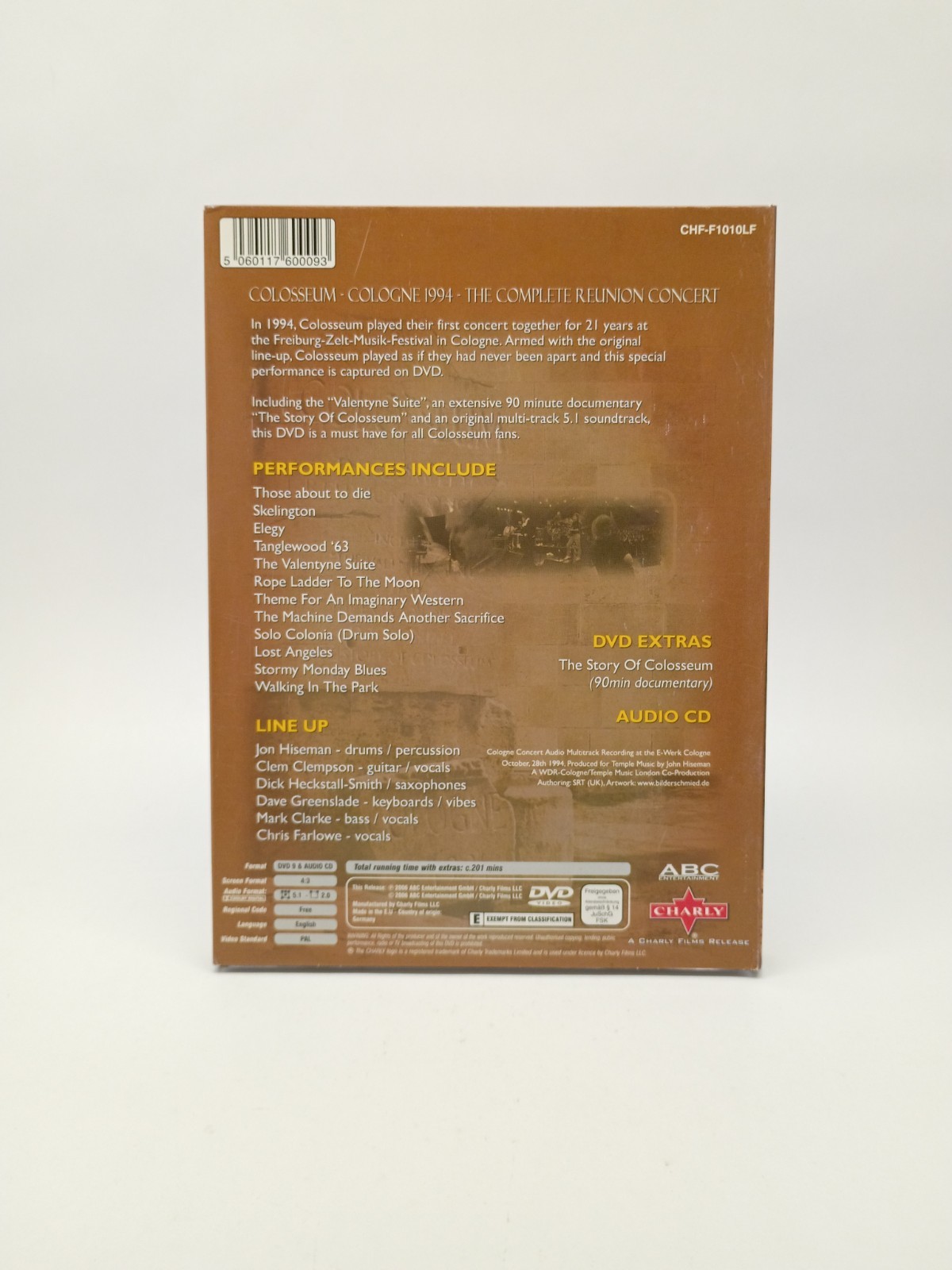 The Complete Reunion Concert Colosseum Used 1