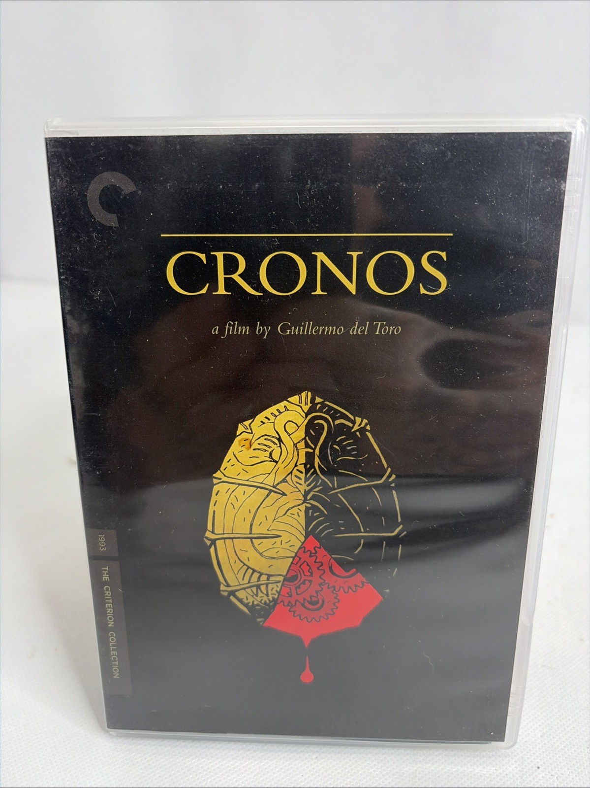 Cronos (1992) DVD The Criterion Collection Guillermo del Toro Ron Perlman