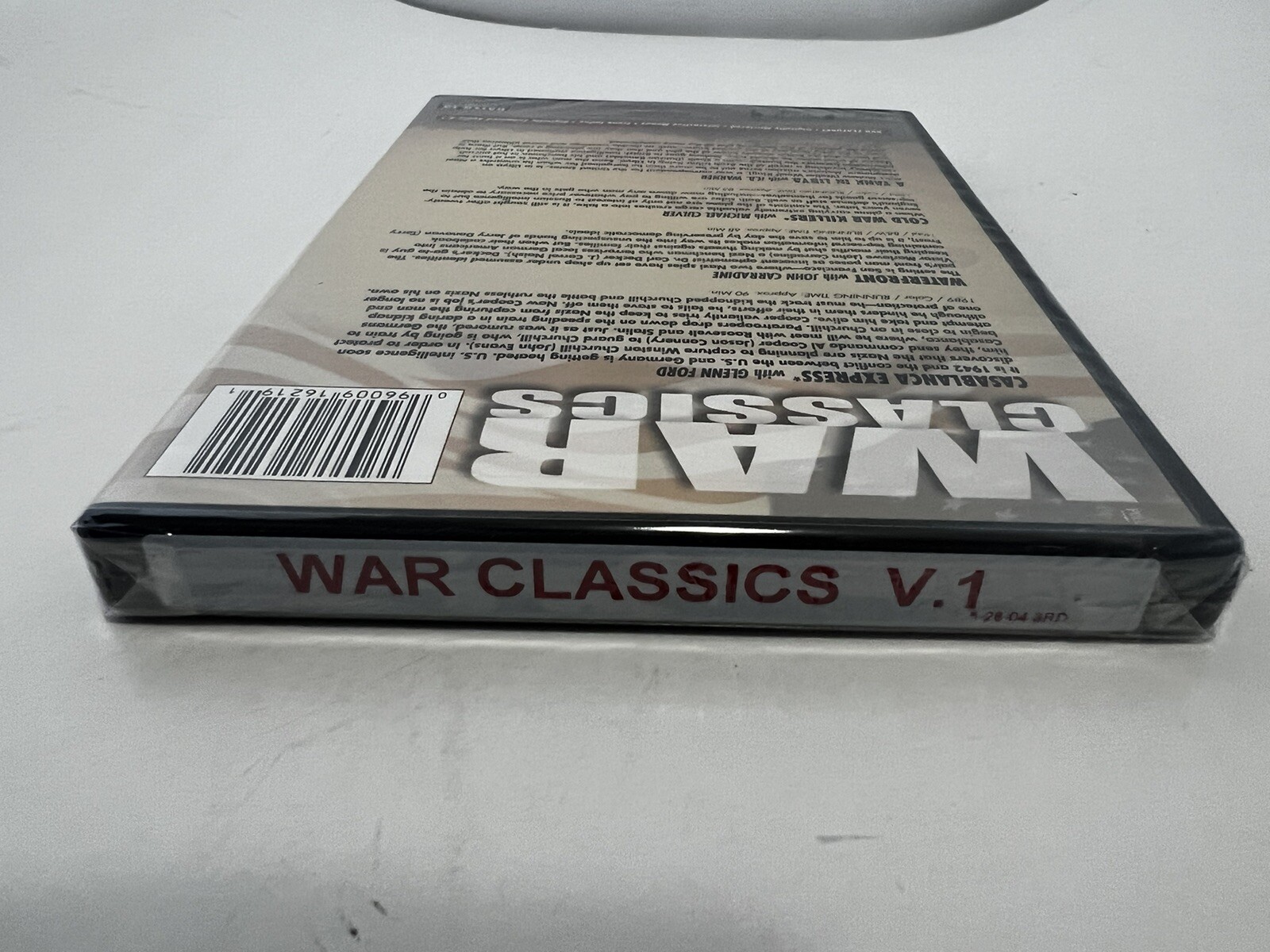 War Classics – 8 Feature Films (2003, 2-Disc Set) Vol. 1 is New Sealed Clean