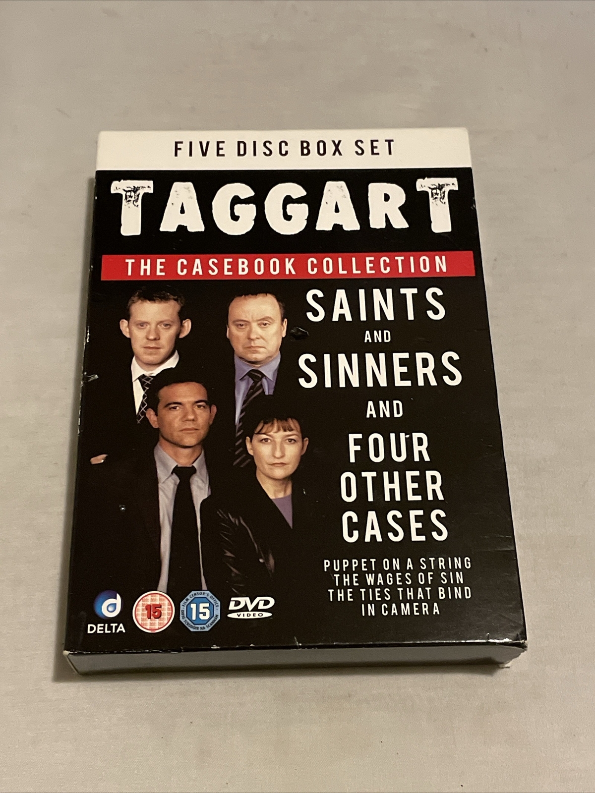 Taggart – Saints And Sinners (DVD, 2010, 5-Disc Set) VERY GOOD