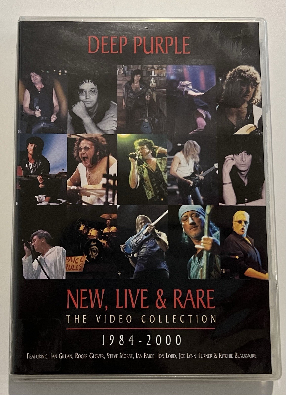 Deep Purple – New, Live & Rare – The Video Collection 1984-2000 (DVD, 2001)