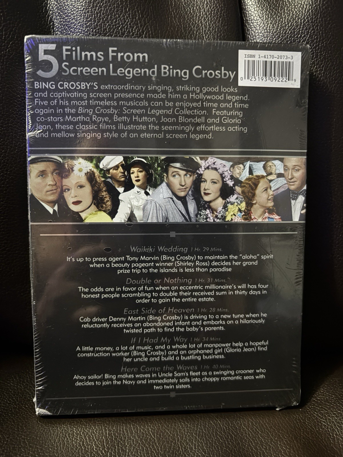 Bing Crosby – Vintage Classic Movie DVD Screen Legend Collection Brand New!