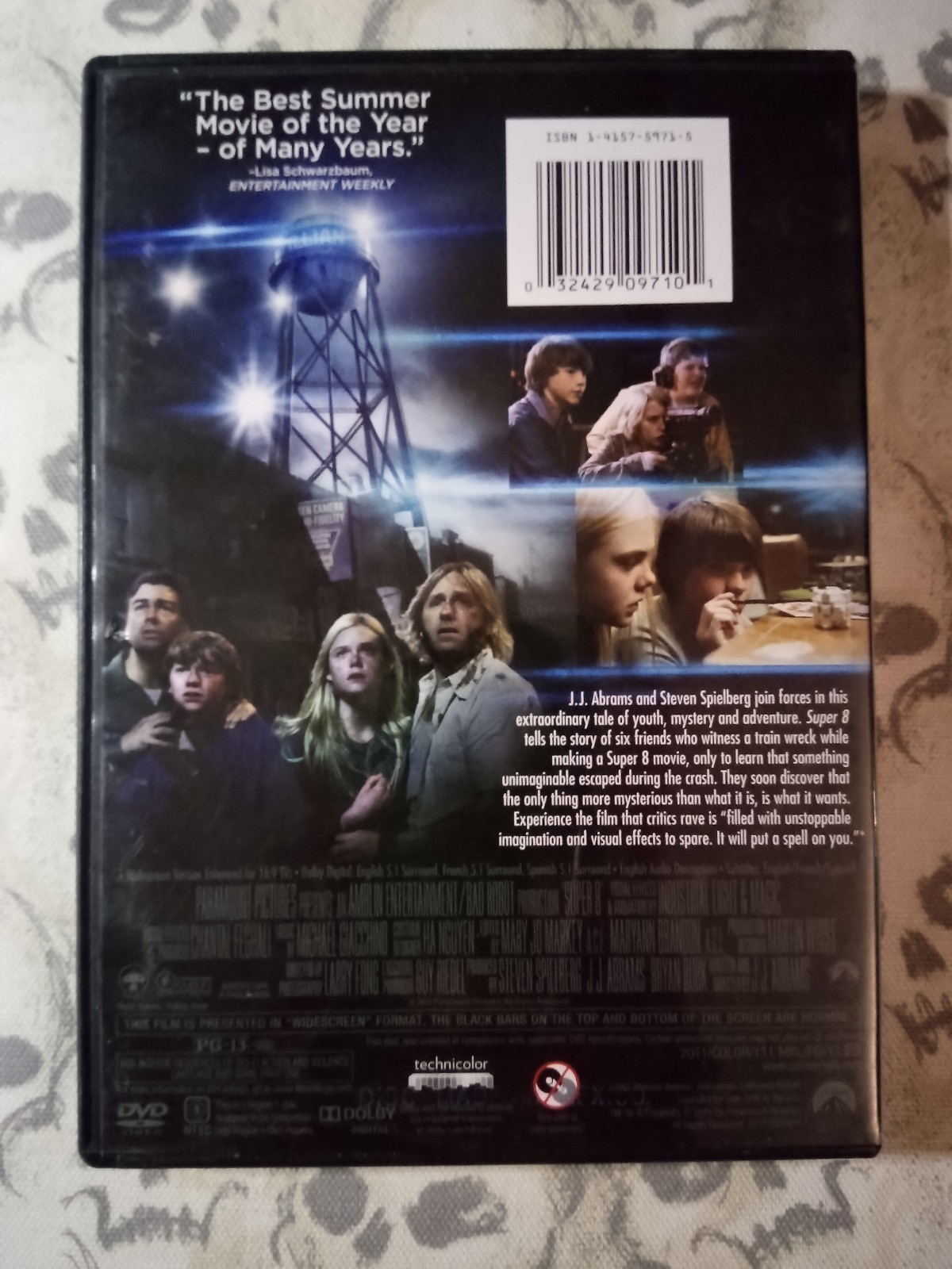 Super 8 (DVD, 2011) J.J. Abrams, Steven Spielberg • Sci-fi •