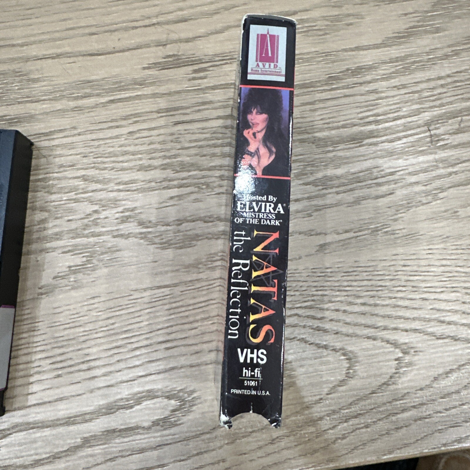 NATAS THE REFLECTION Thriller Video VHS Horror Hosted By ELVIRA