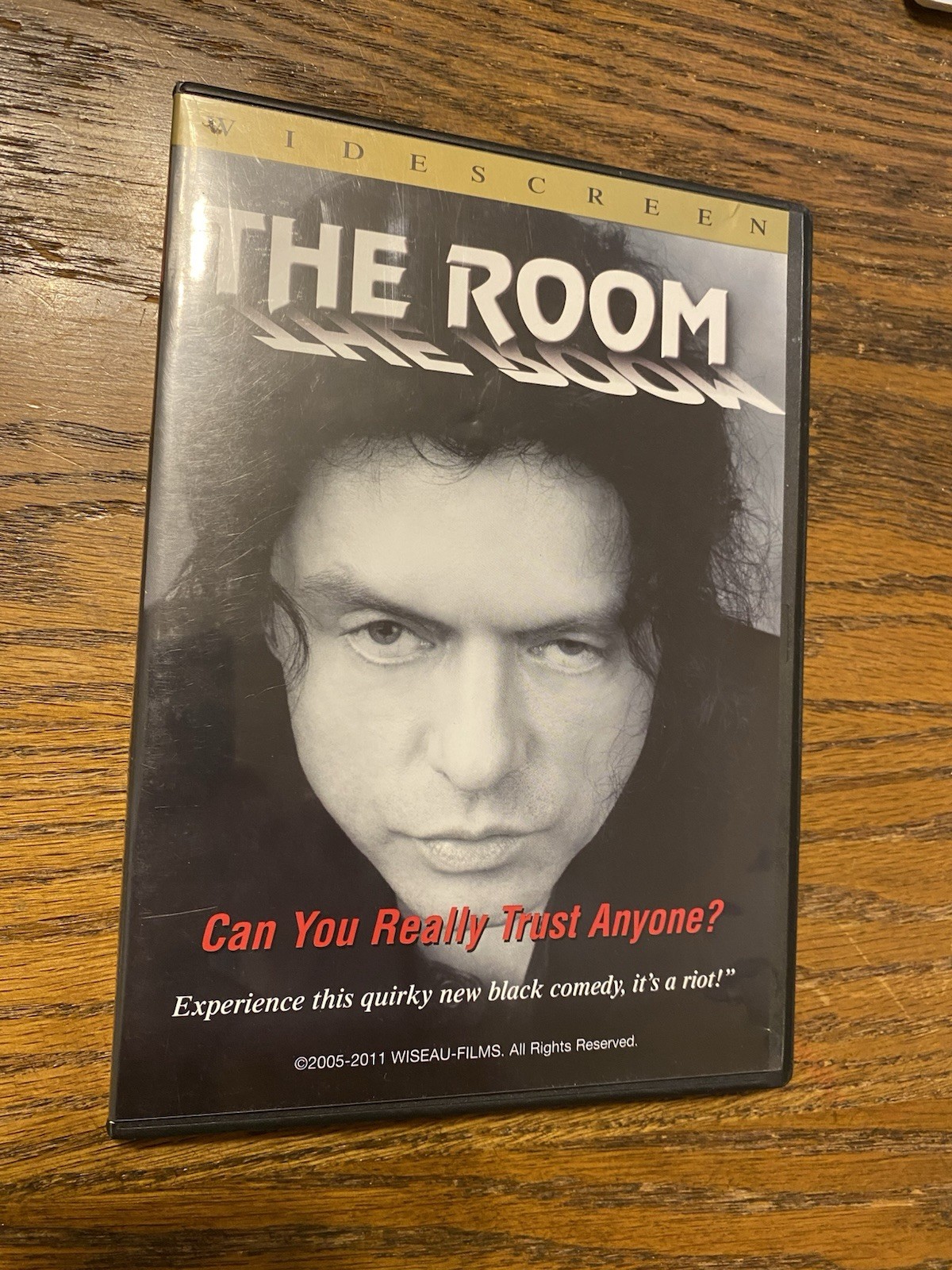The Room Tommy Wiseau Juliette Danielle DVD Rare Oop Dark Comedy Cult Film