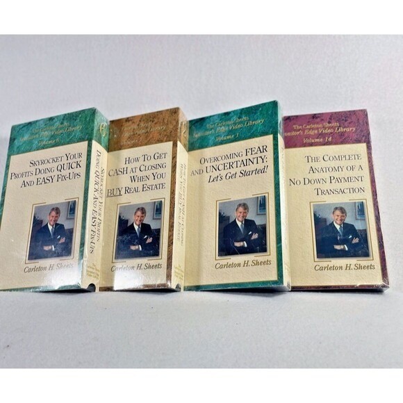 Carleton H Sheets 4 Pack VHS Collection (Volumes 1, 2, 14, 6)