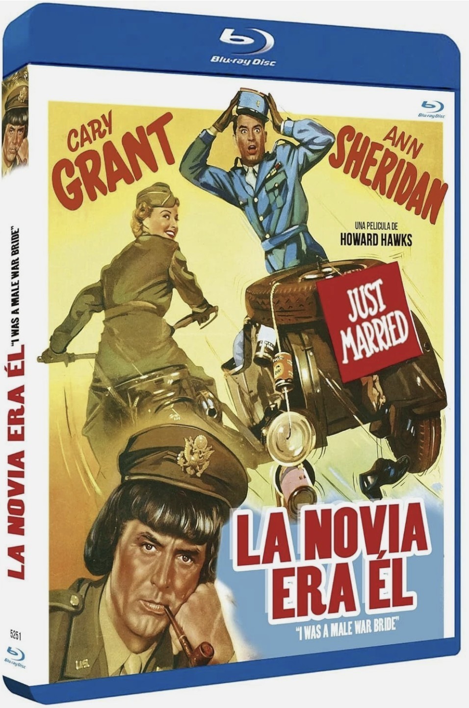 I Was a Male War Bride (1949) Blu-Ray NEW (Spanish Package/English Audio)