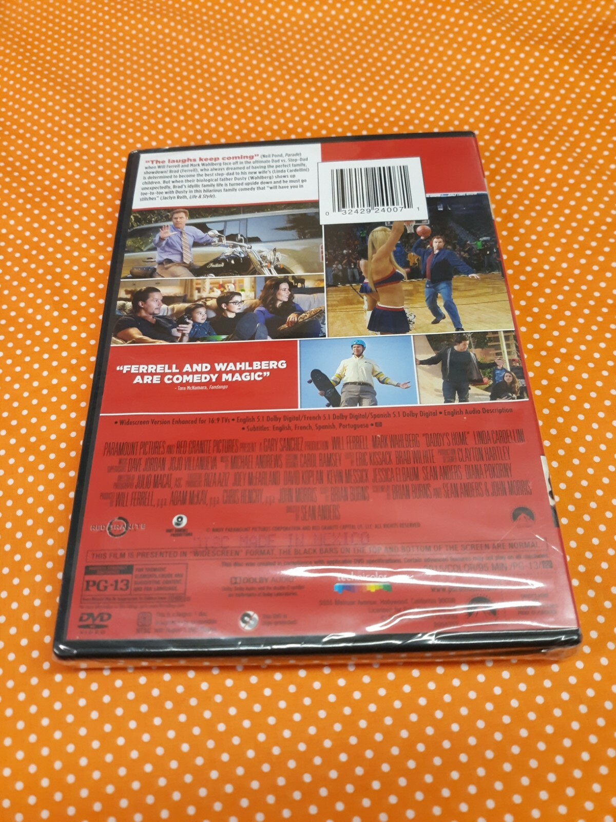 Daddy’s Home (NEW DVD, 2015) Will Ferrell and Mark Wahlberg, Linda Cardellini