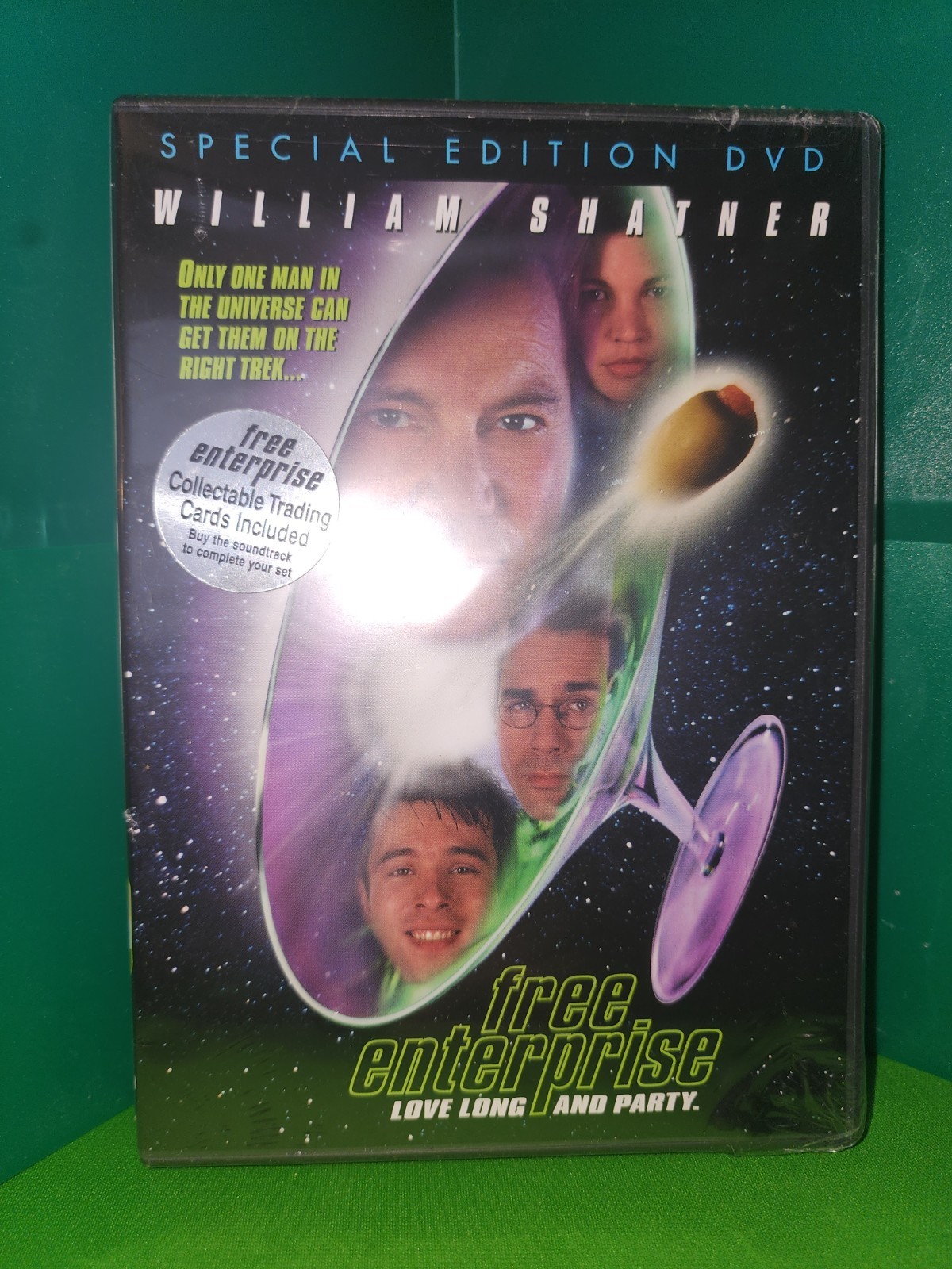 BRAND NEW – Free Enterprise (DVD, 1999, Pioneer) Special Edition William Shatner