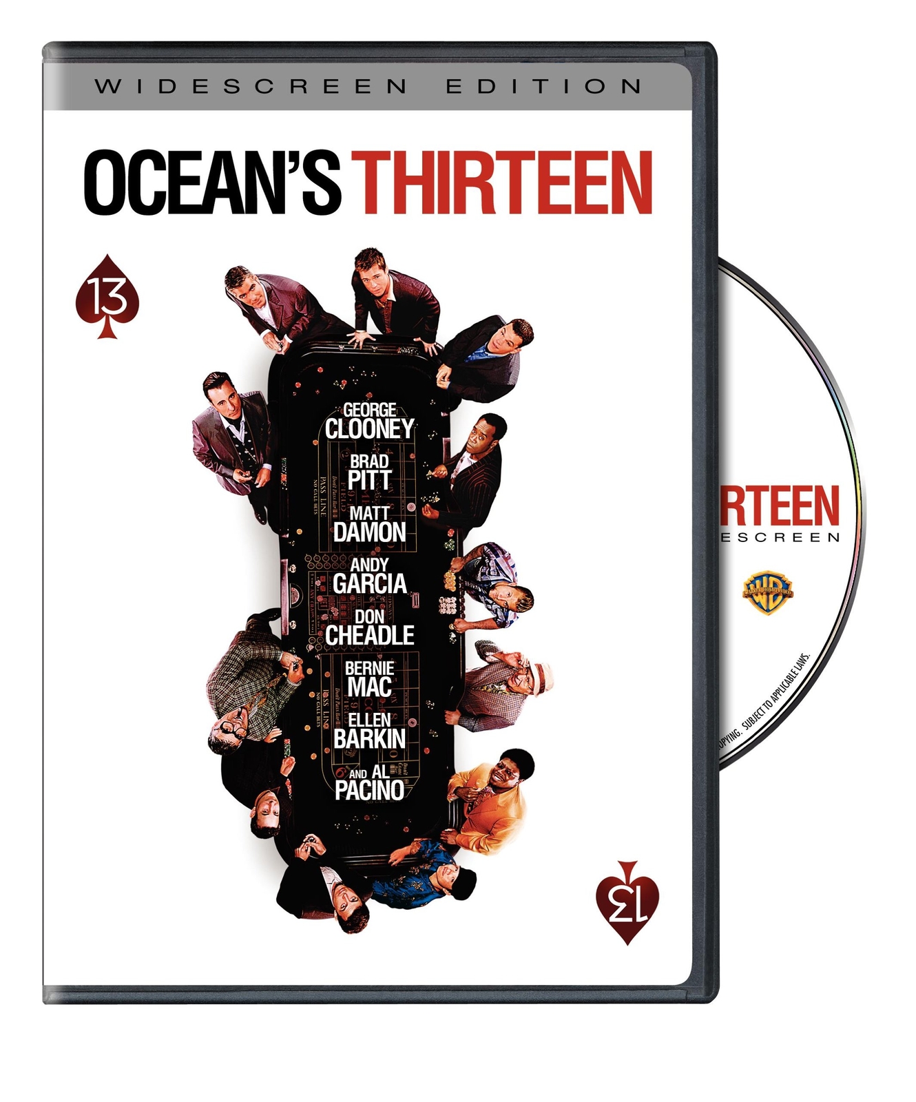 Ocean’s Thirteen (DVD, 2007, Widescreen) NEW