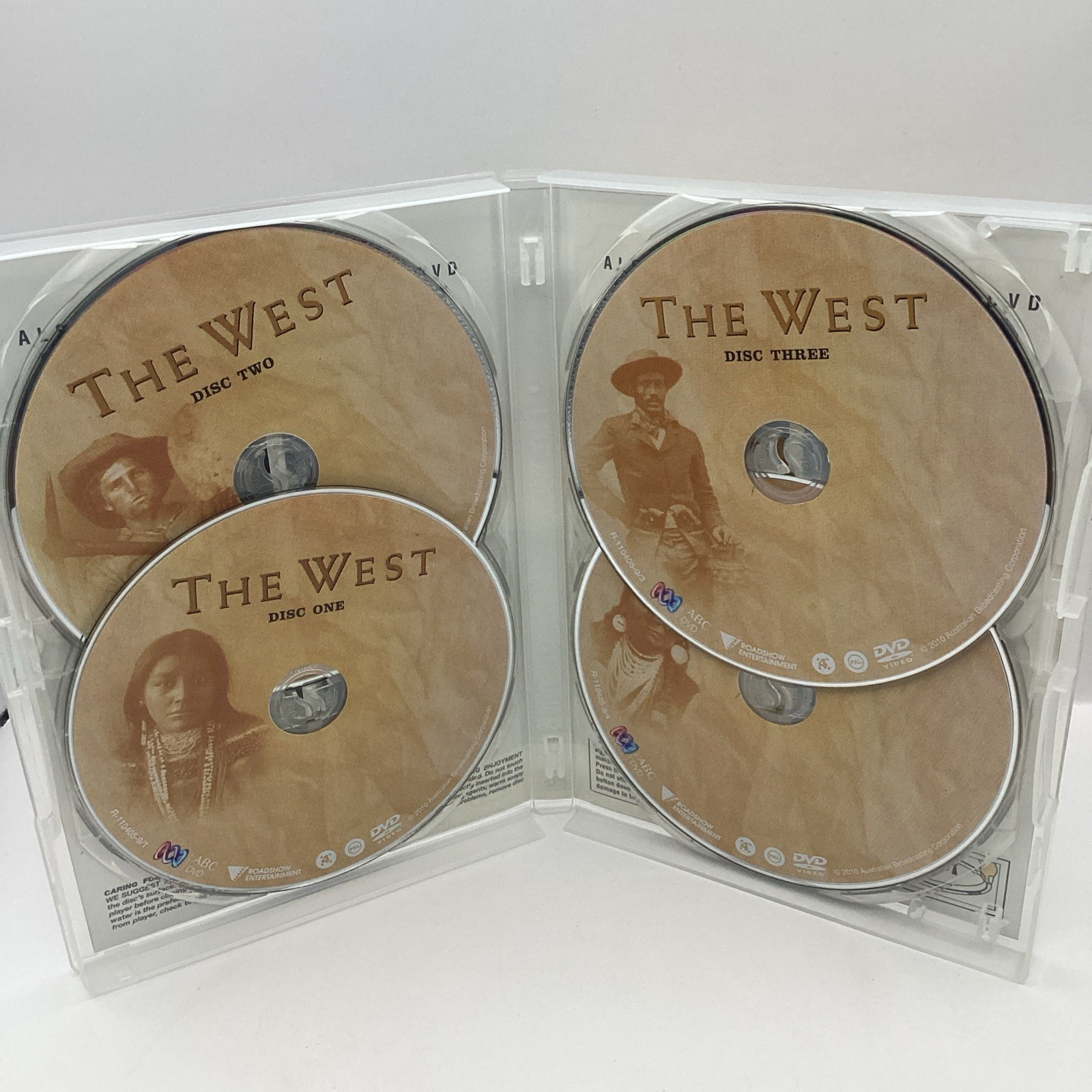 The West – Ken Burns Stephen Ives – DVD – Region 4 – Very Good Condition (B5)