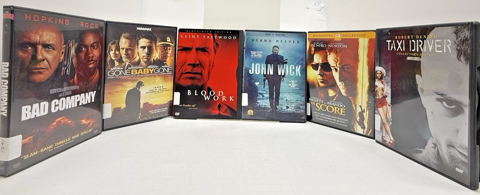 LOT of 6 DVD’s Featuring Suspense Thrillers and Action Movies – Pre-Owned