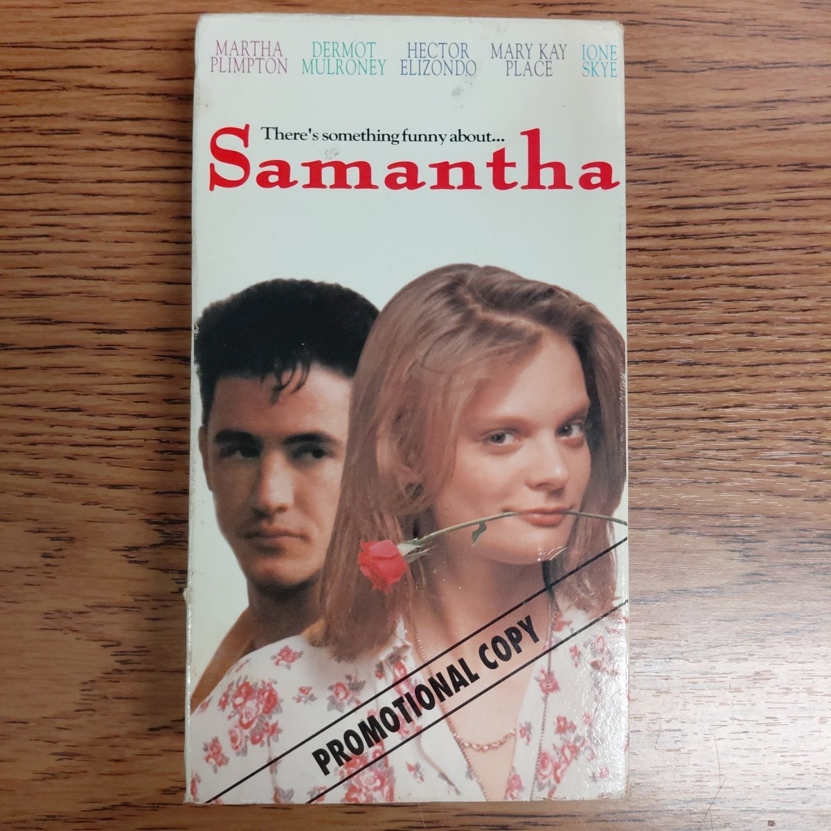 Samantha (VHS, 1992) Promotional Screener Martha Plimpton Dermot Mulroney Rare