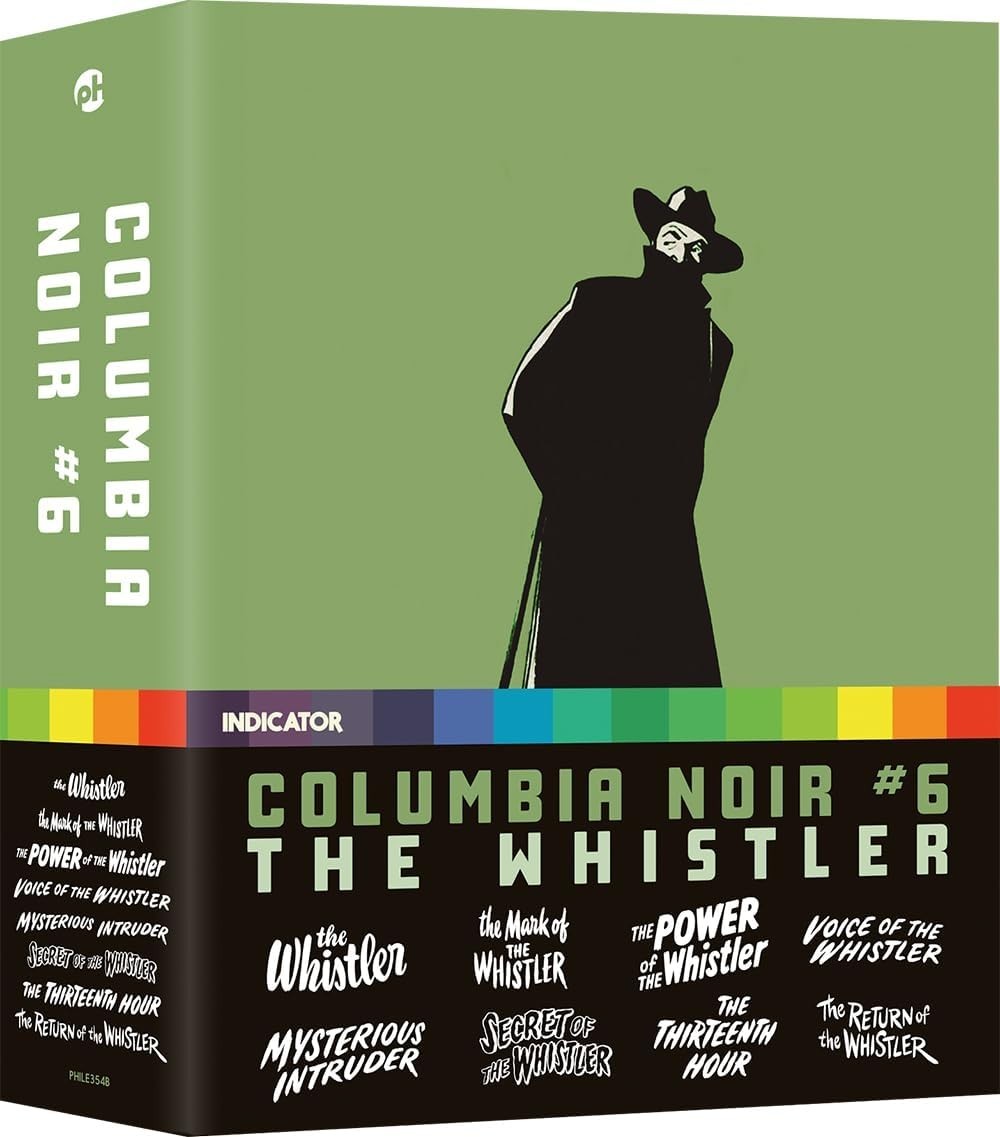 COLUMBIA NOIR #6: The Whistler 8 Film Blu-Ray Set NEW (Region B/Not USA Compat)