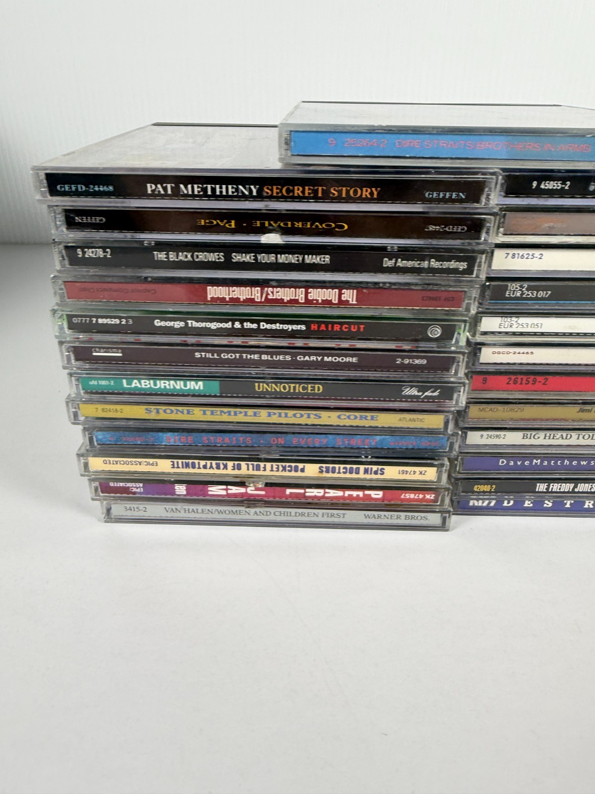 Lot of 25 Vintage Rock Jazz CD’s Eagles, Pearl Jam, R.E.M. , Bad Company