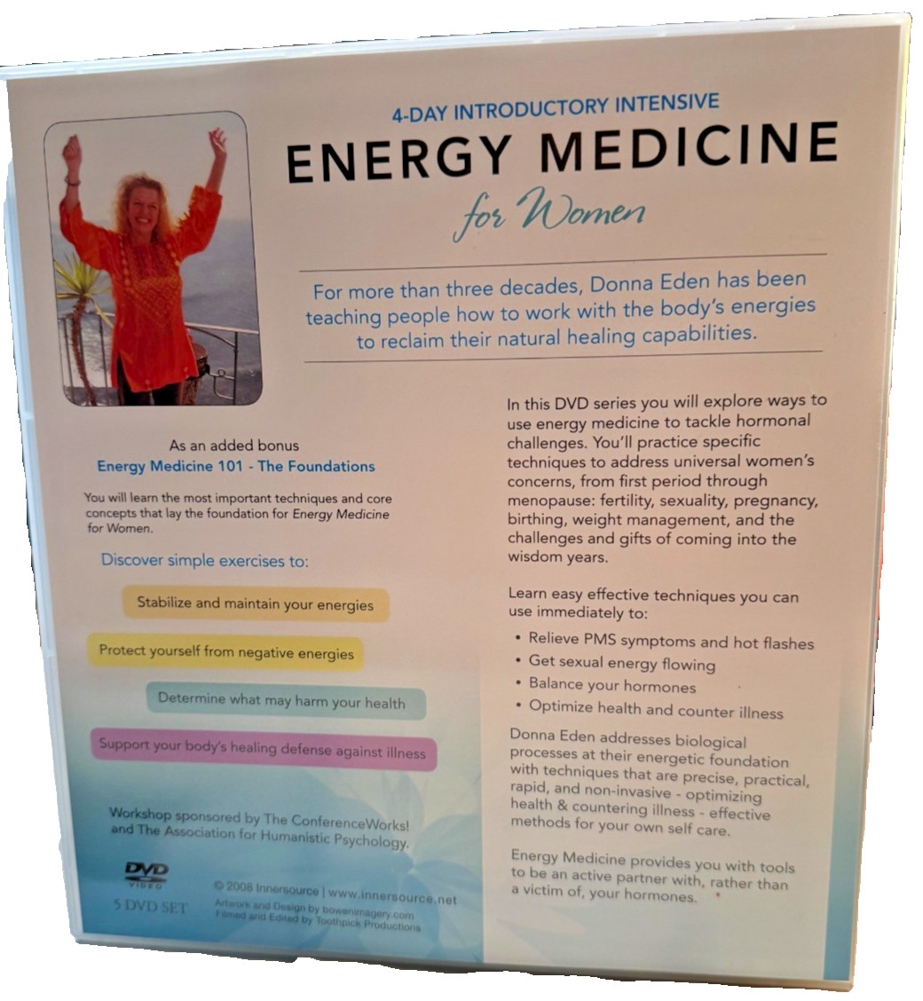Energy Medicine for Women- dvd course- Donna Eden-Hormonal-fertility-weight
