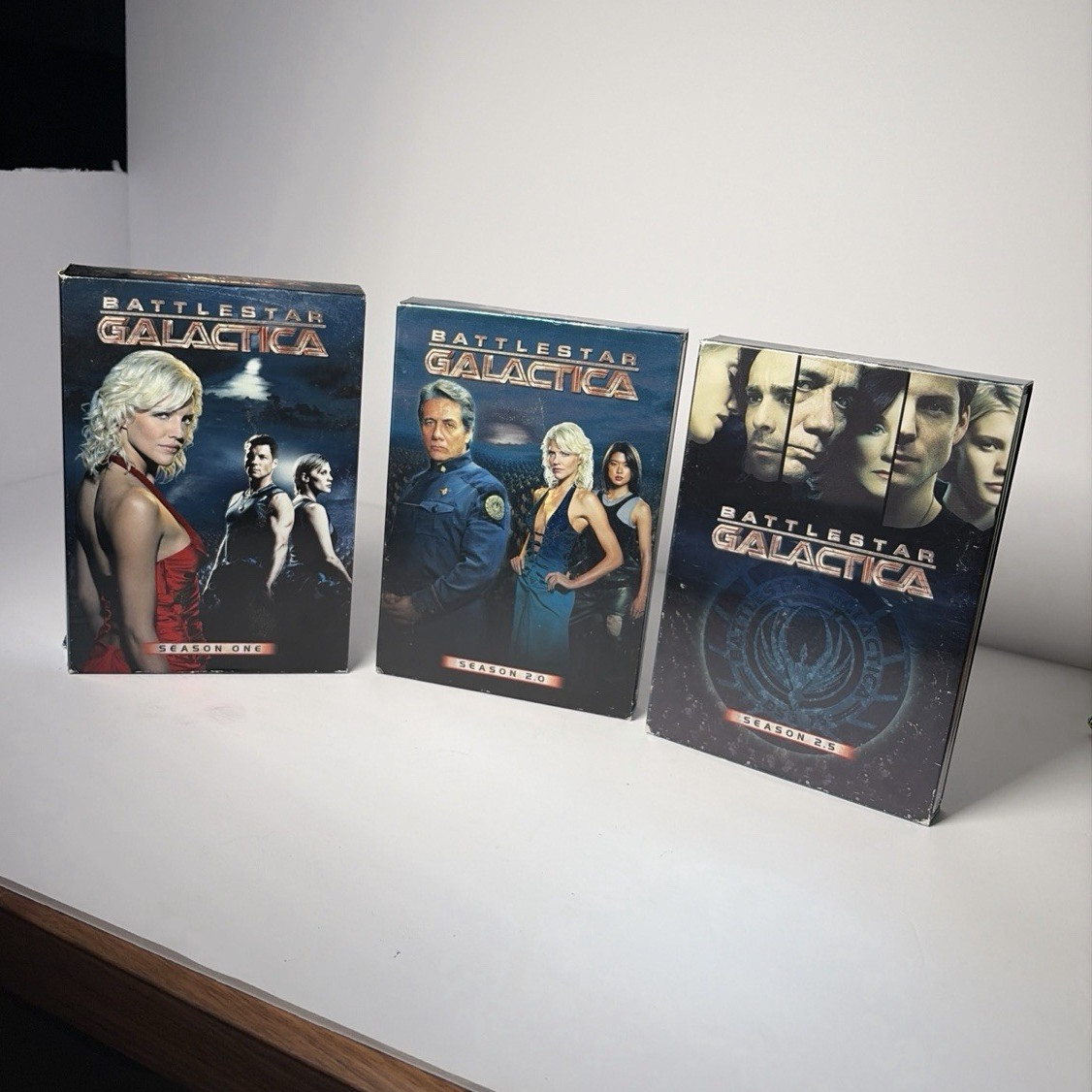 Battlestar Galactica DVD Universal Seasons 1, 2.0 & 2.5 Widescreen NR