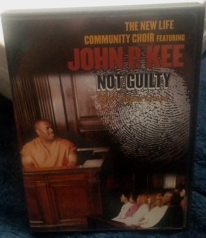 JOHN P. KEE Not Guilty New Life Community Choir DVD 2001 Zomba RARE OOP HTF