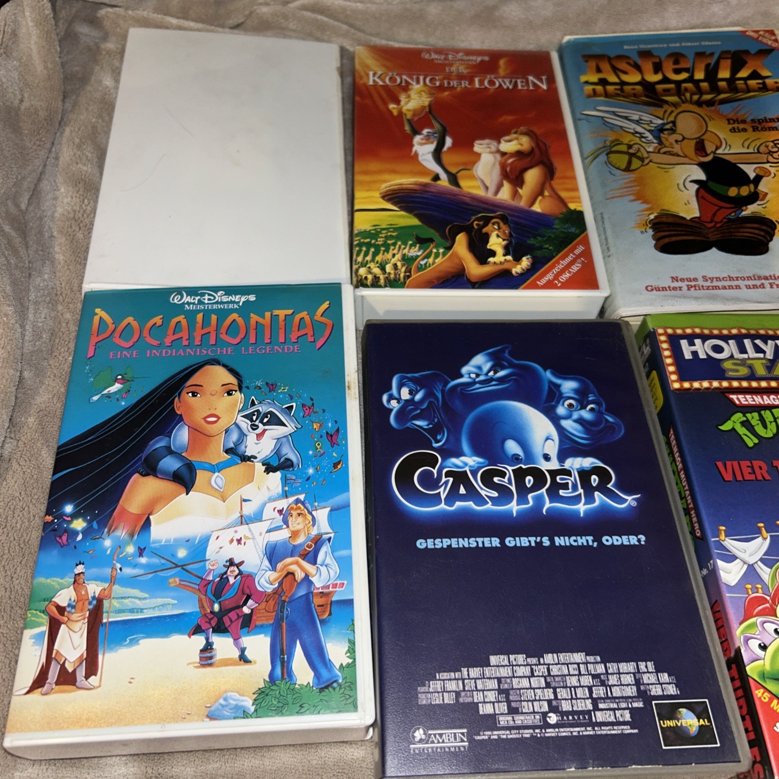 Lot of 6 VHS Assorted Titles