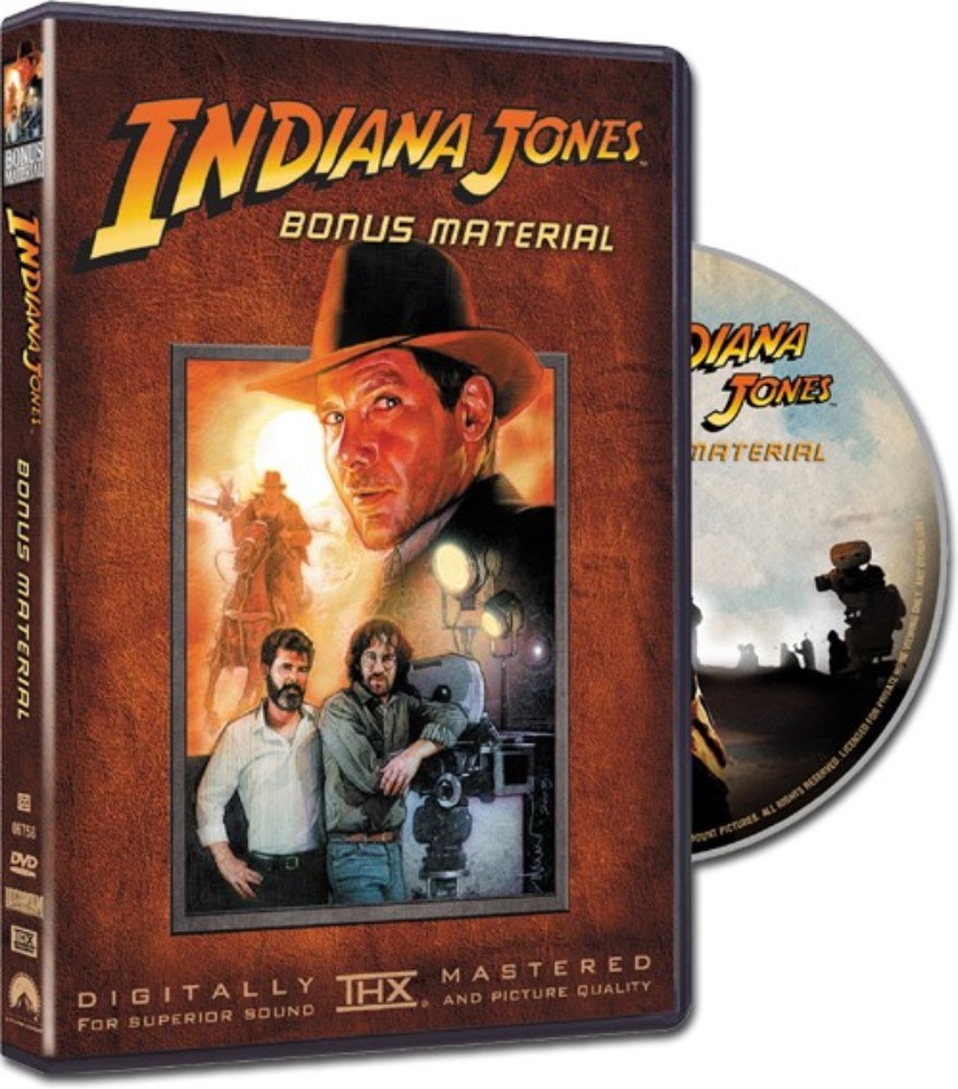 Indiana Jones Bonus Material (DVD, 2003) NEW
