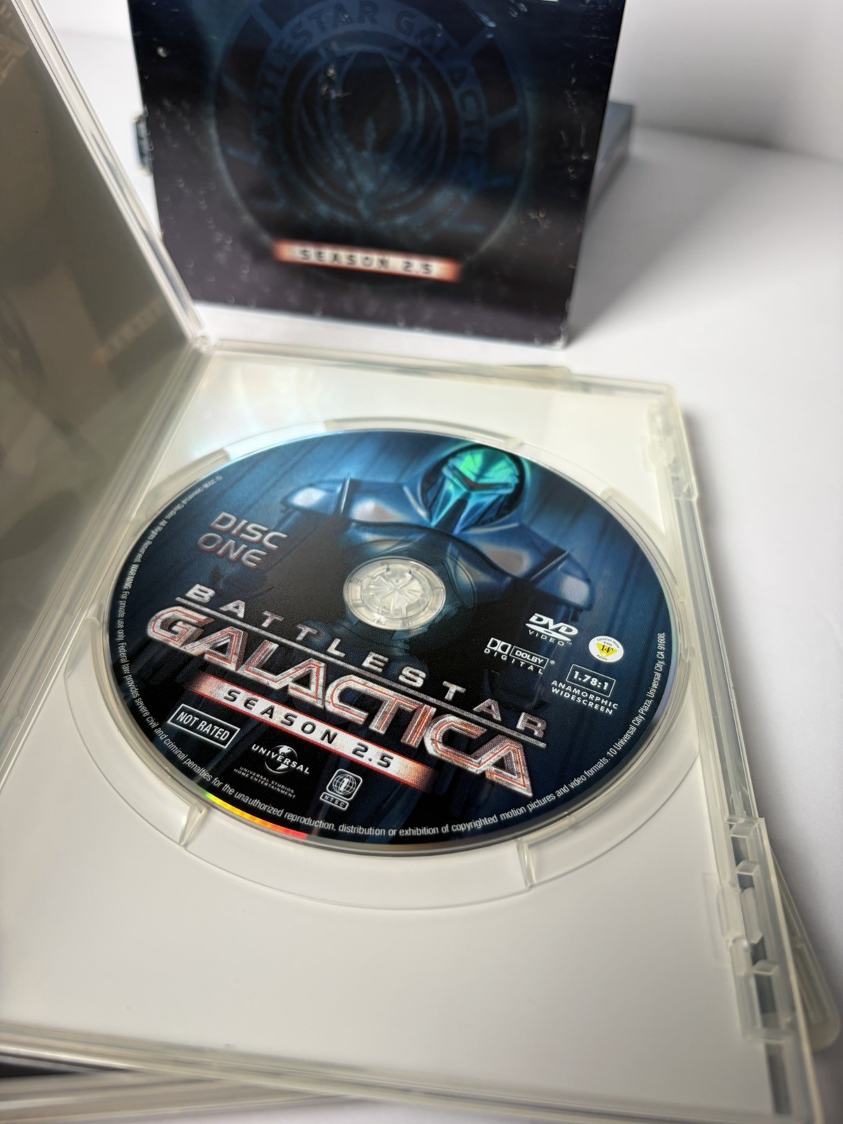 Battlestar Galactica DVD Universal Seasons 1, 2.0 & 2.5 Widescreen NR