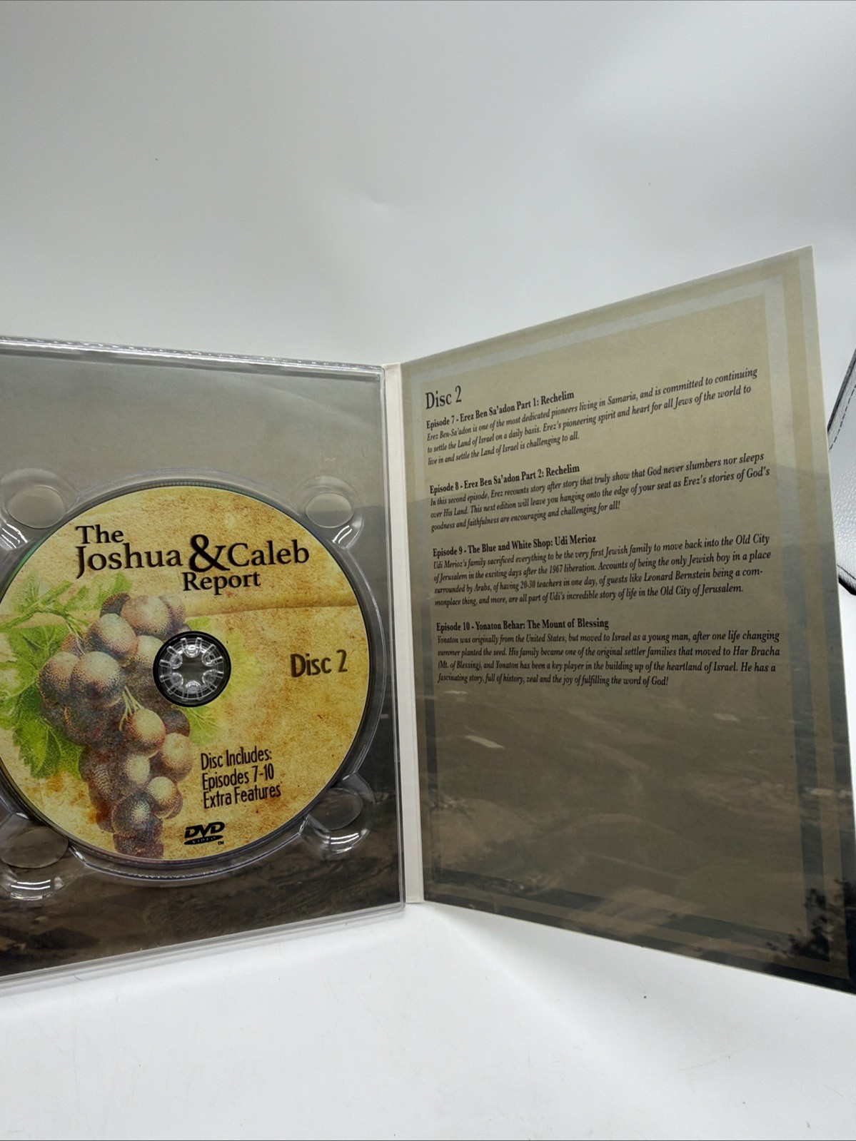 Joshua And Caleb Report Season 1 DVD Stories from the Heartland of Israel