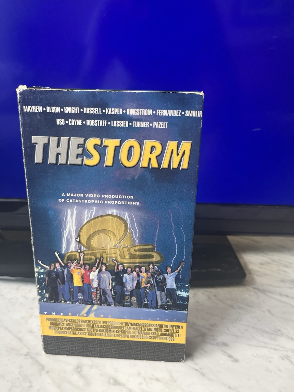 Osiris the Storm 1999 Skateboard Video VHS Vintage 🛹RARE🛹 Plays Great