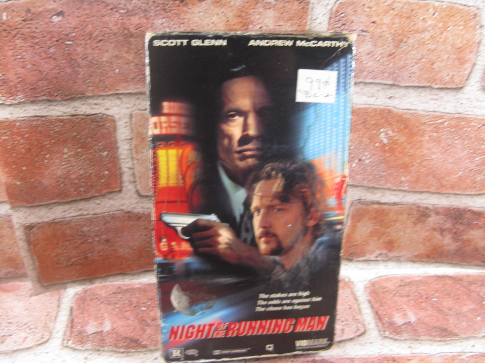 Night of the Running Man VHS Vidmark (1995) Scott Glenn, Andrew McCarthy