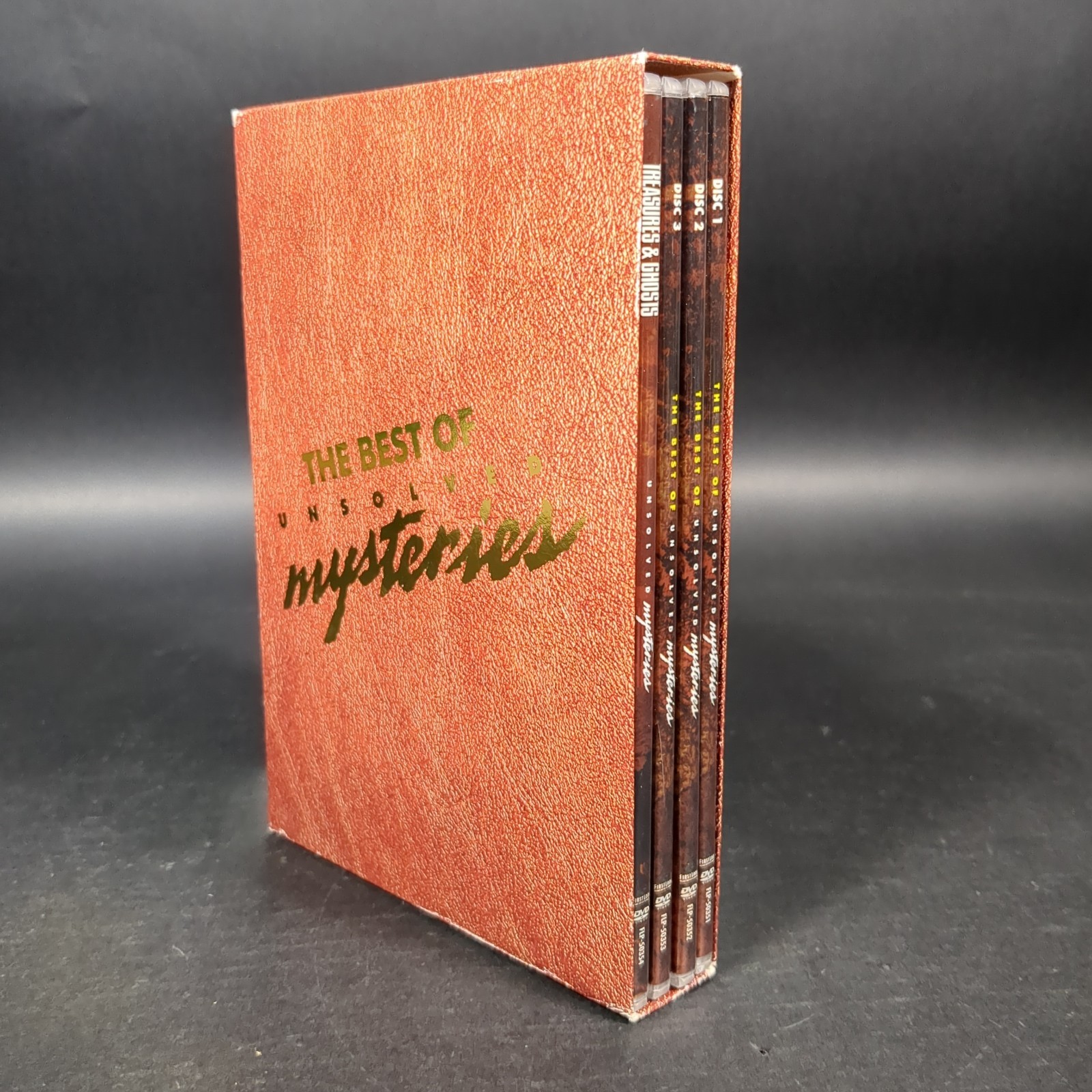 The Best of Unsolved Mysteries DVD Box Set 2006 4 Disc Set Robert Stack