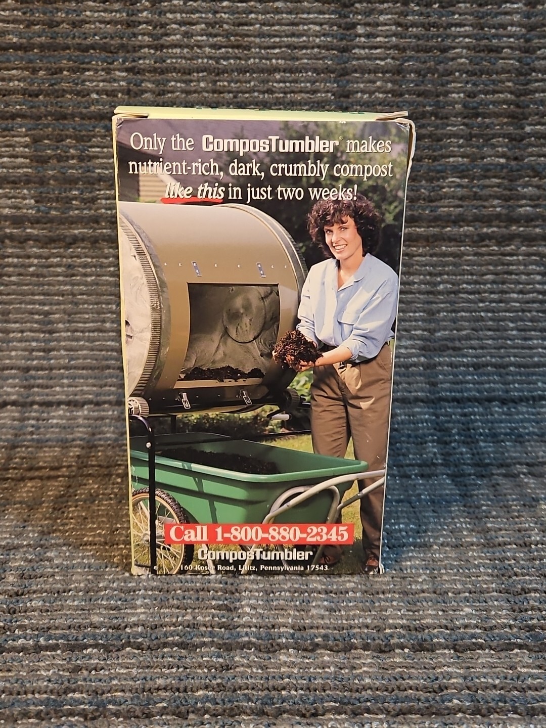 ComposTumbler VHS Compost In 14 Days 2000 PBM