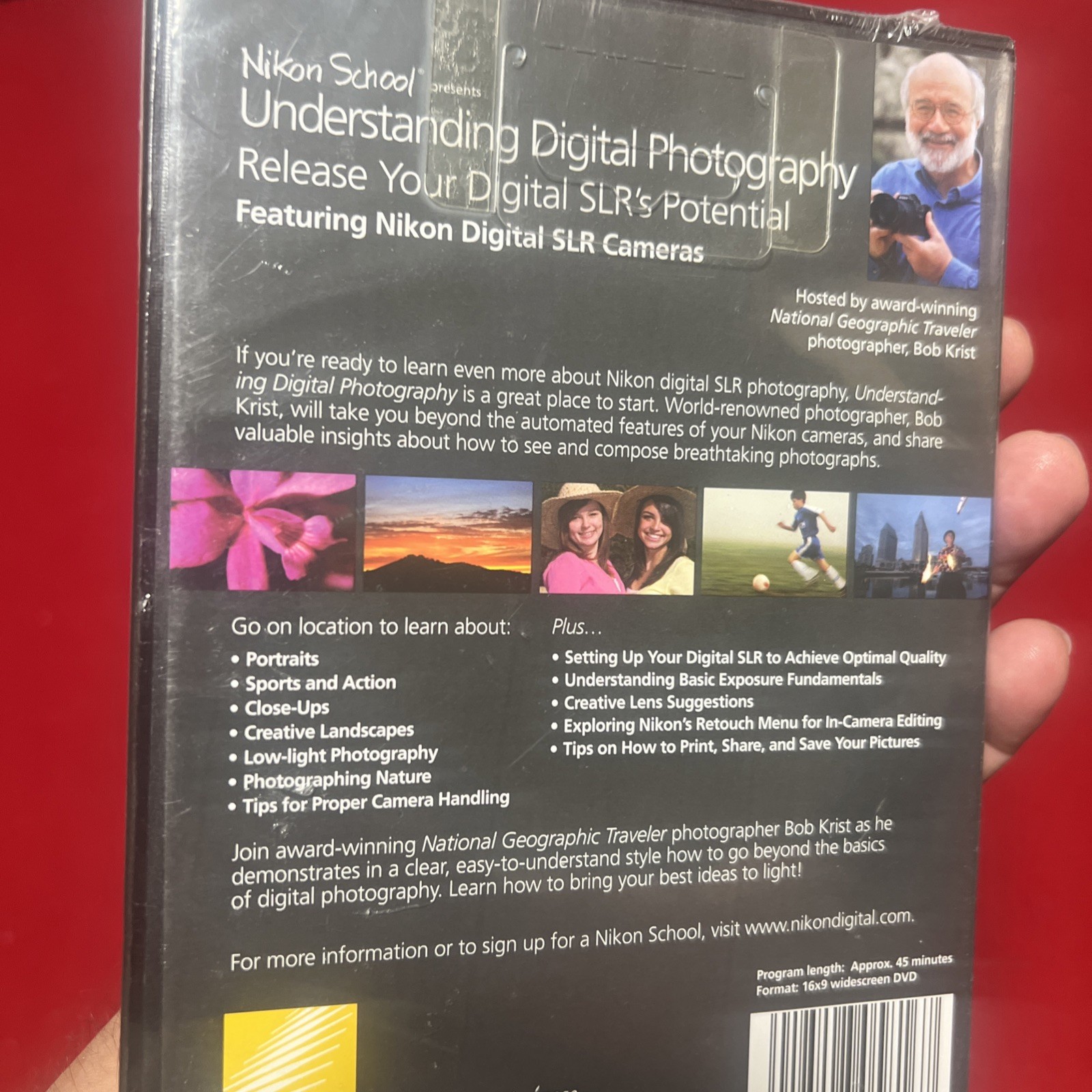 Nikon School: Understanding Digital Photography DVD – NEW SEALED – DSLR Tutorial