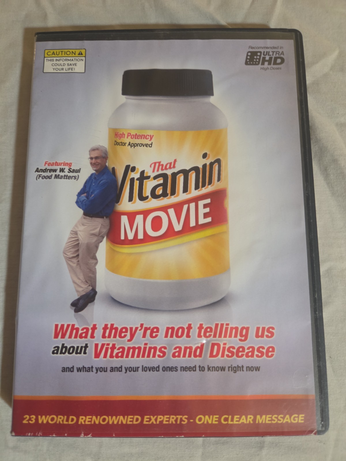 That Vitamin Movie DVD Region Free Nutrition Documentary Health