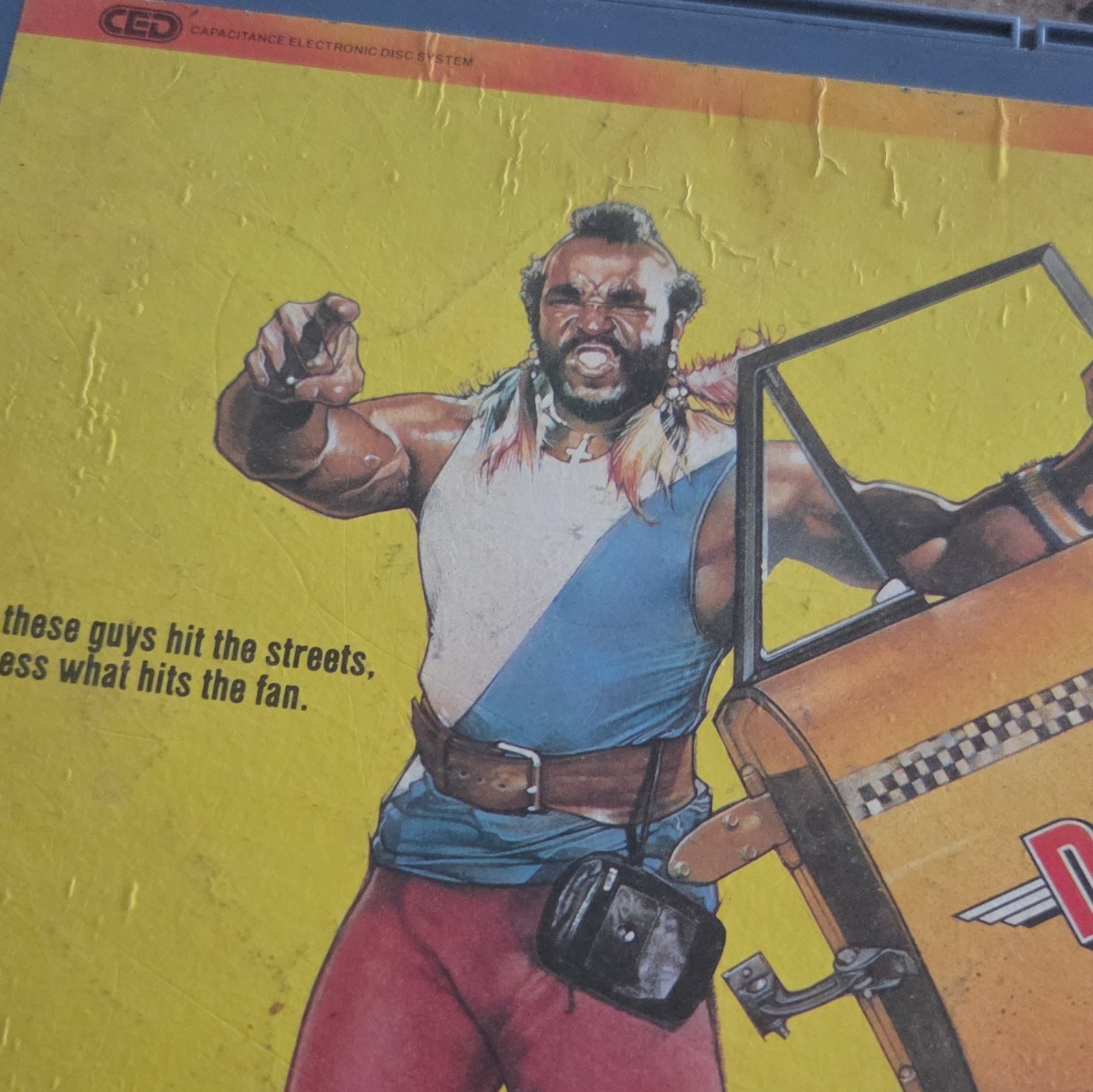 D.C. Cab CED Stereo Encoded Videodisc Gary Busey Paul Rodriguez R 1983
