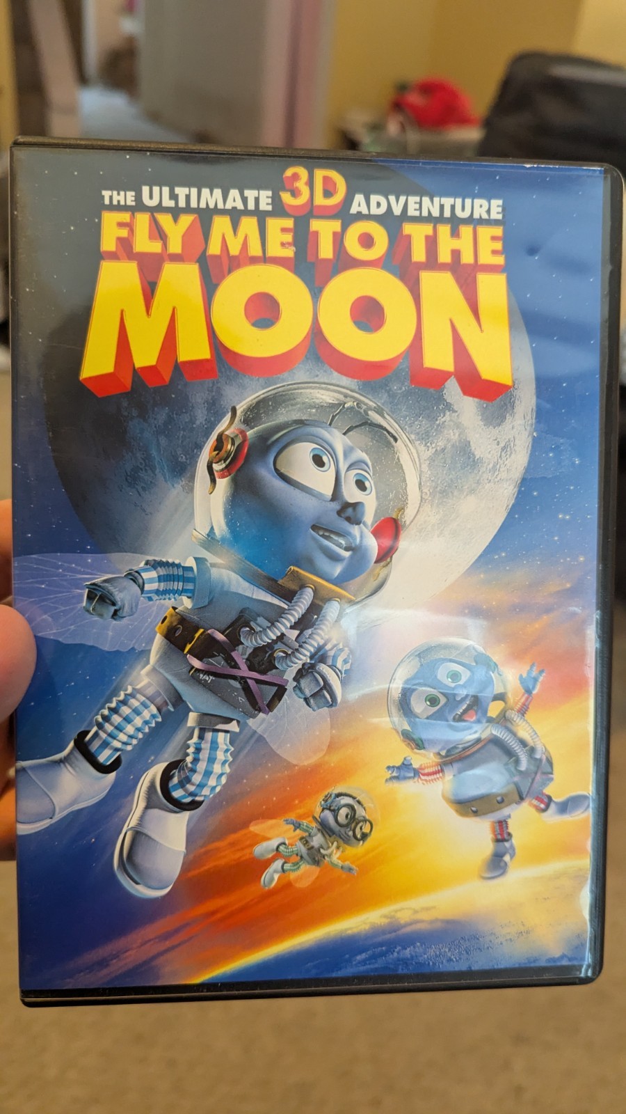 Fly Me To The Moon (2D+3D DVD +2 Pairs 3D Glasses, Widescreen Presentation)