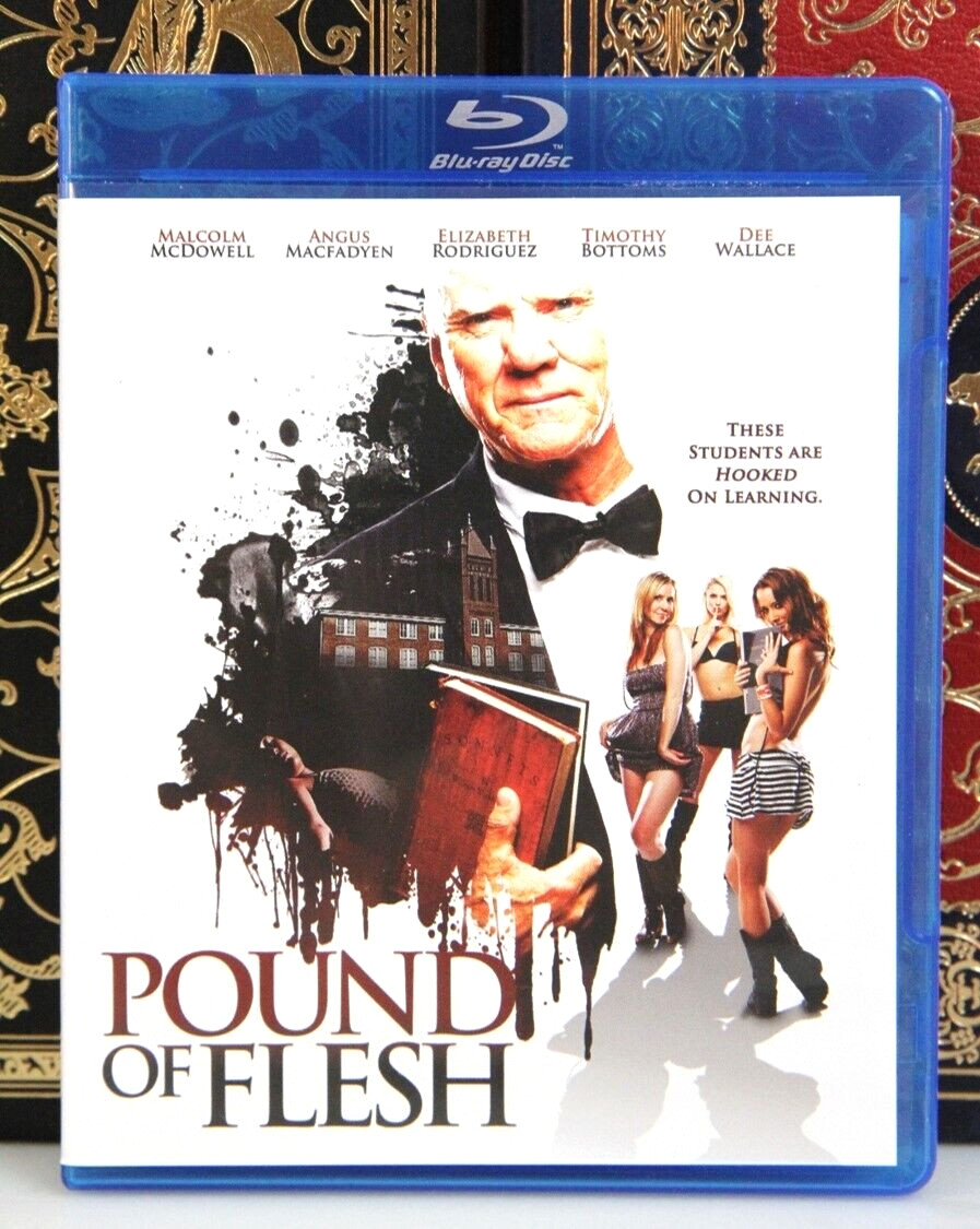 POUND OF FLESH Malcolm McDowell — BLU-RAY — I SHIP BOXED